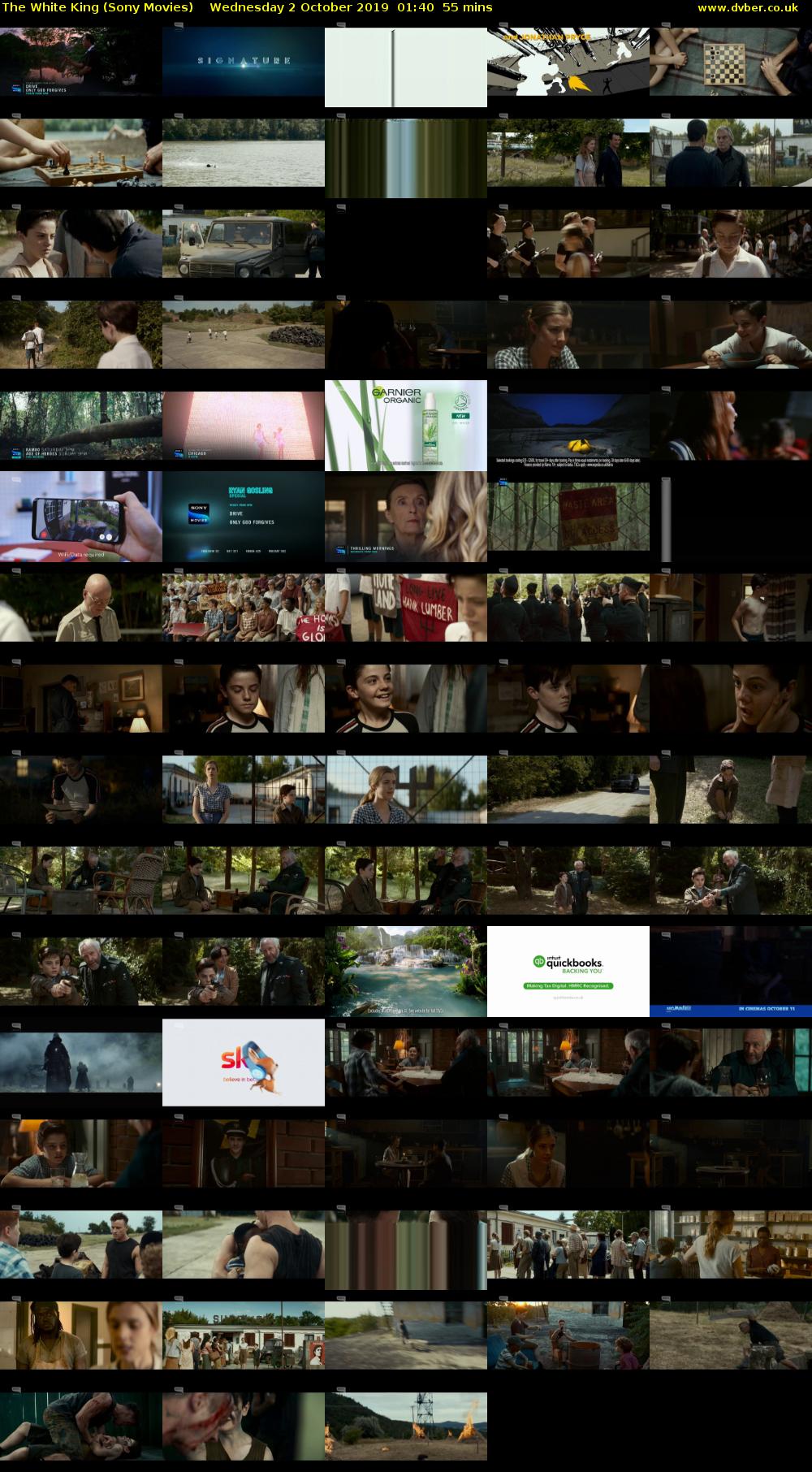 The White King (Sony Movies) Wednesday 2 October 2019 01:40 - 02:35
