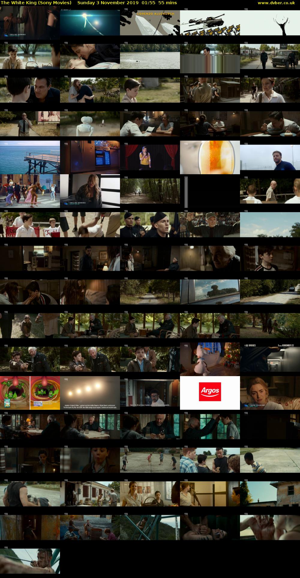 The White King (Sony Movies) Sunday 3 November 2019 01:55 - 02:50