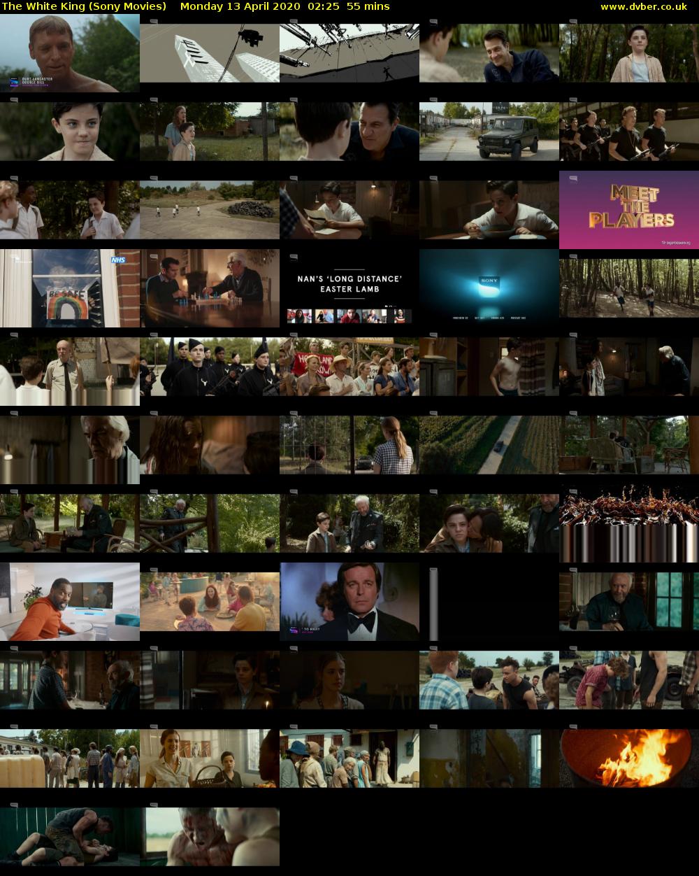 The White King (Sony Movies) Monday 13 April 2020 02:25 - 03:20