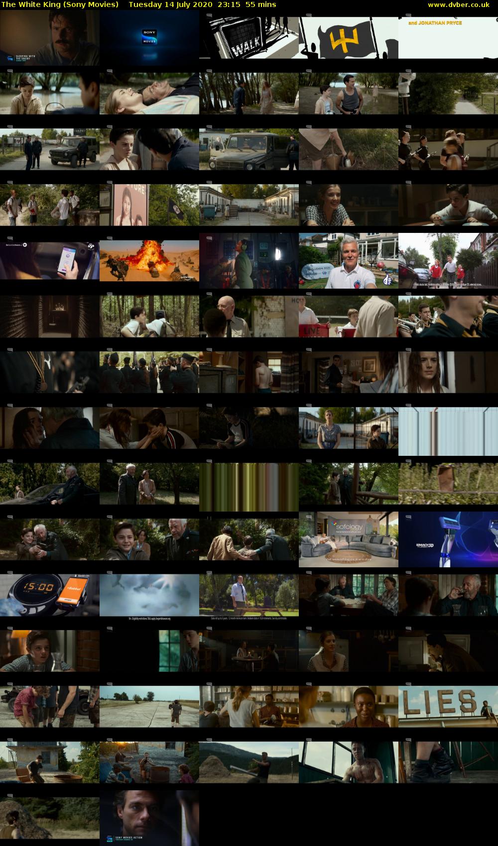 The White King (Sony Movies) Tuesday 14 July 2020 23:15 - 00:10