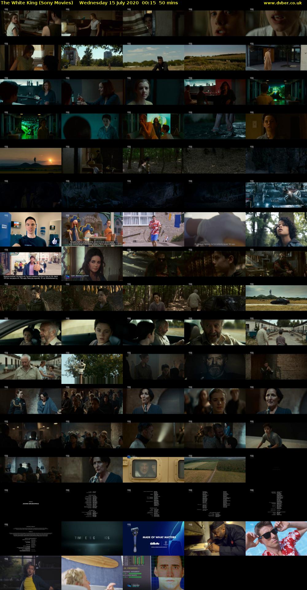 The White King (Sony Movies) Wednesday 15 July 2020 00:15 - 01:05