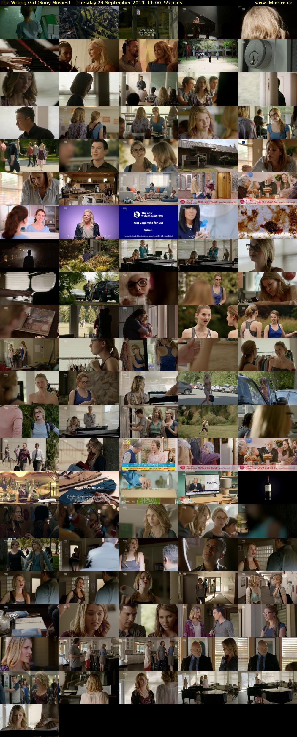 The Wrong Girl (Sony Movies) Tuesday 24 September 2019 11:00 - 11:55