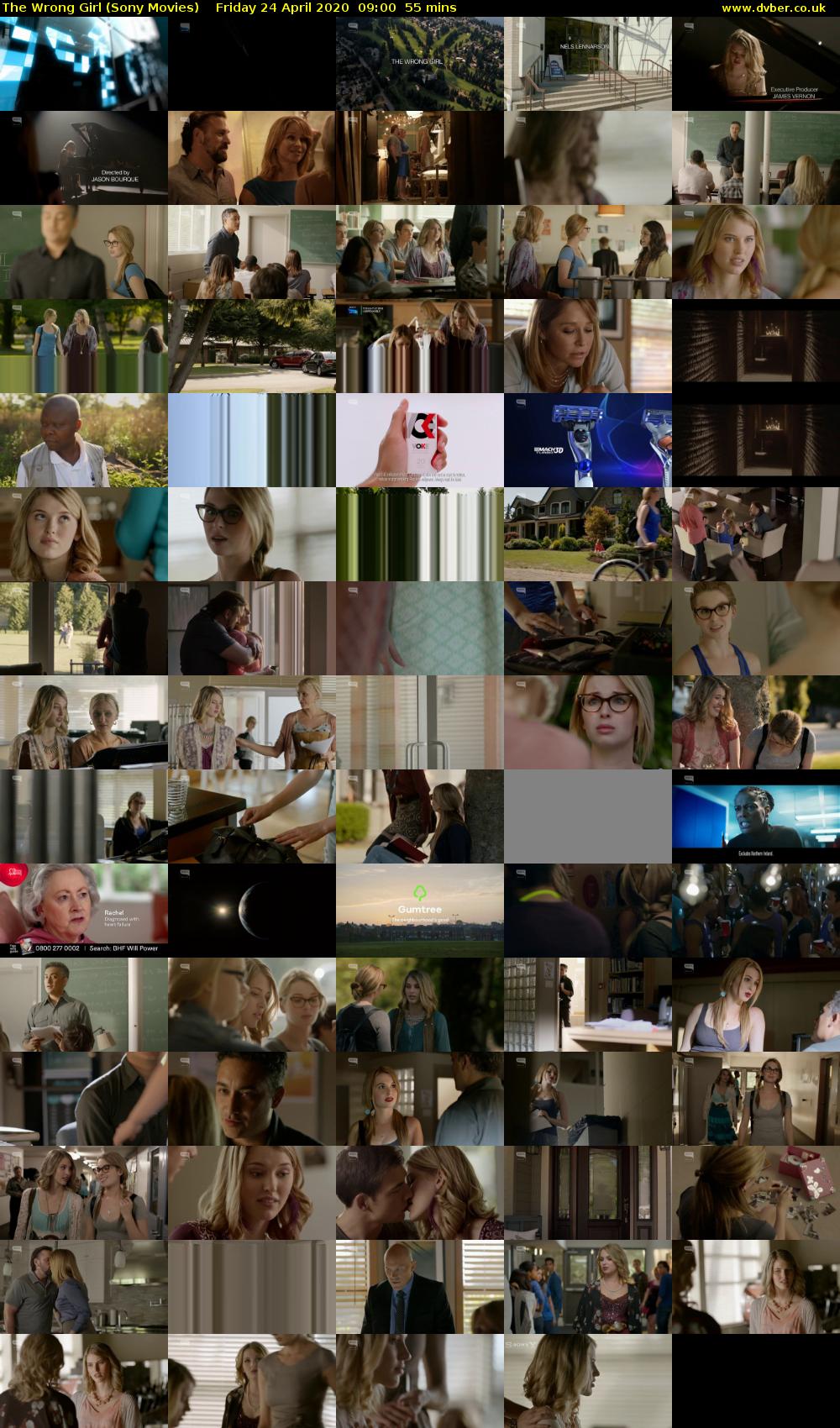 The Wrong Girl (Sony Movies) Friday 24 April 2020 09:00 - 09:55