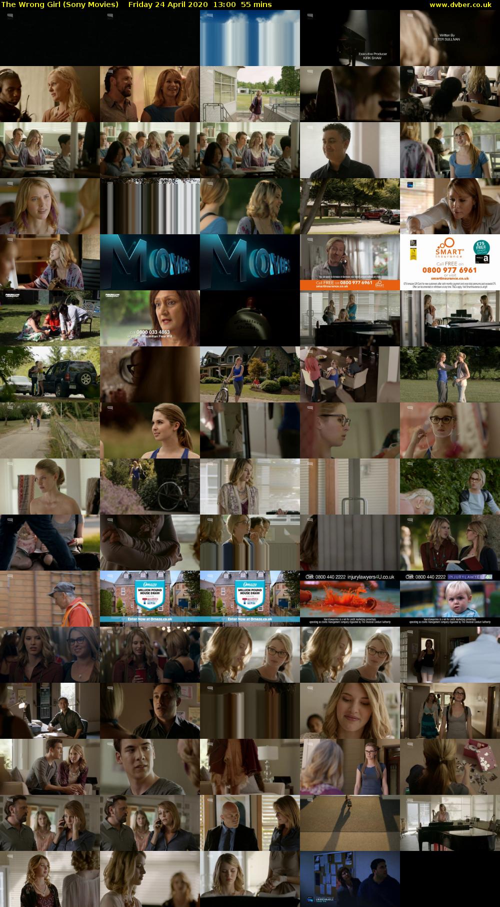 The Wrong Girl (Sony Movies) Friday 24 April 2020 13:00 - 13:55