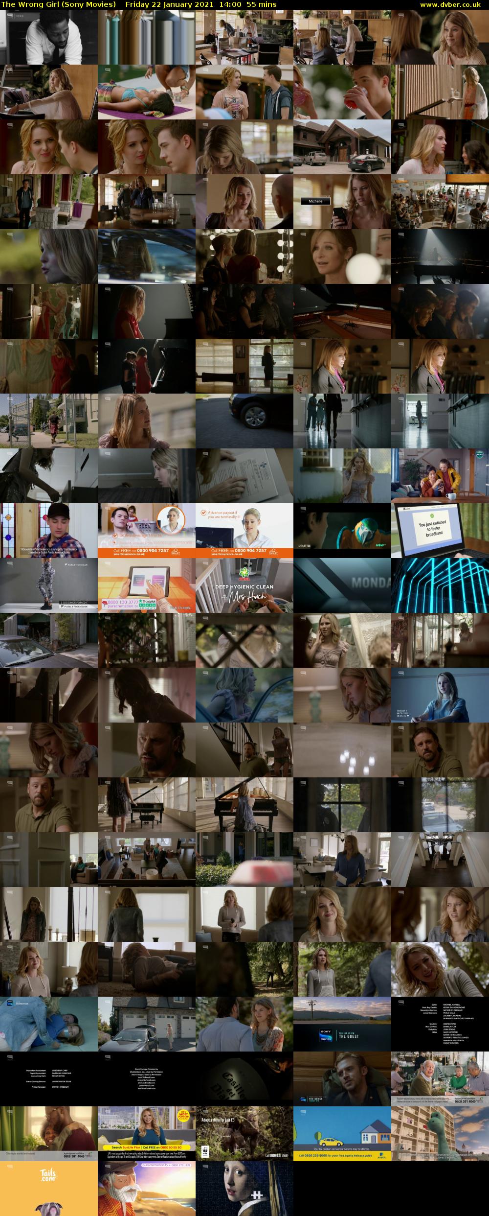The Wrong Girl (Sony Movies) Friday 22 January 2021 14:00 - 14:55