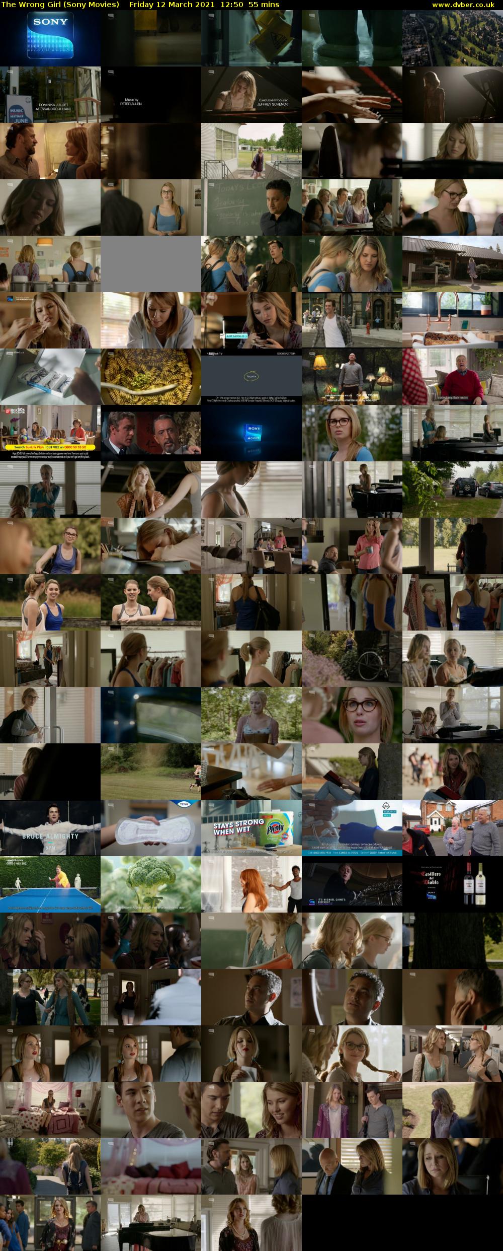 The Wrong Girl (Sony Movies) Friday 12 March 2021 12:50 - 13:45