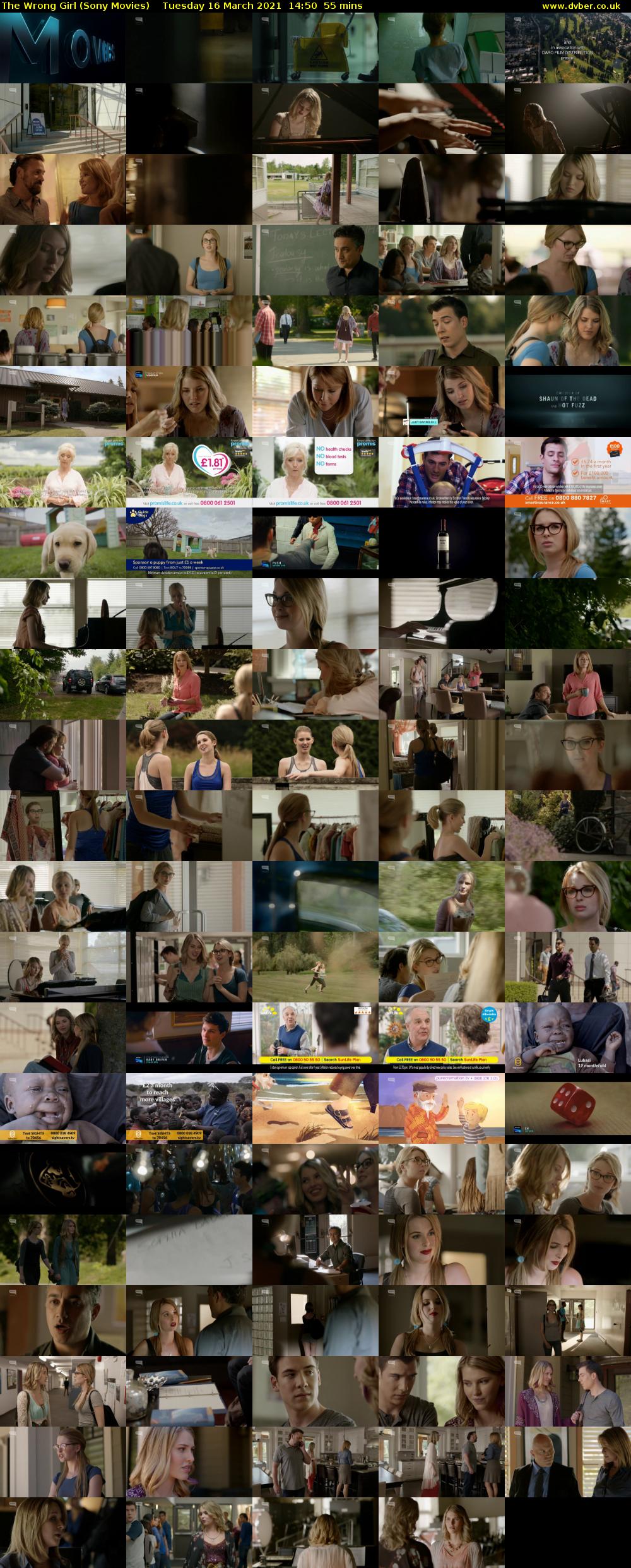 The Wrong Girl (Sony Movies) Tuesday 16 March 2021 14:50 - 15:45