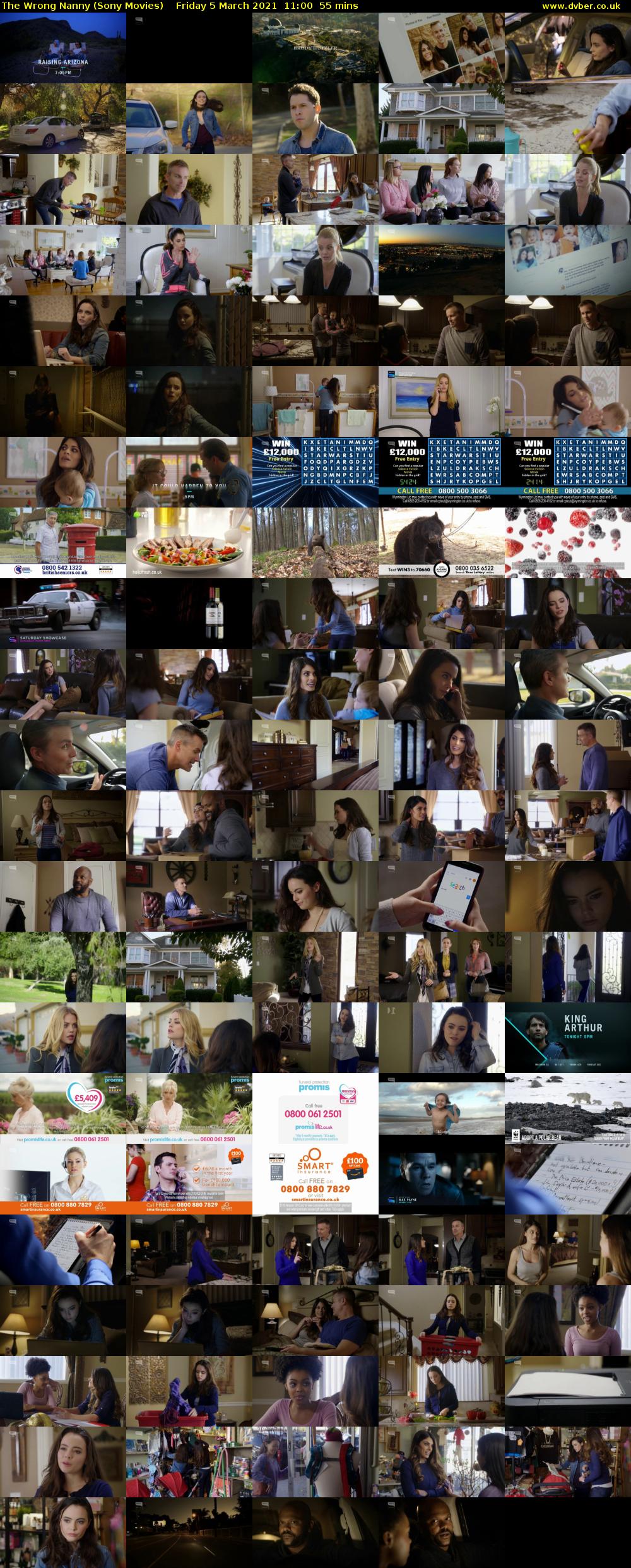 The Wrong Nanny (Sony Movies) Friday 5 March 2021 11:00 - 11:55