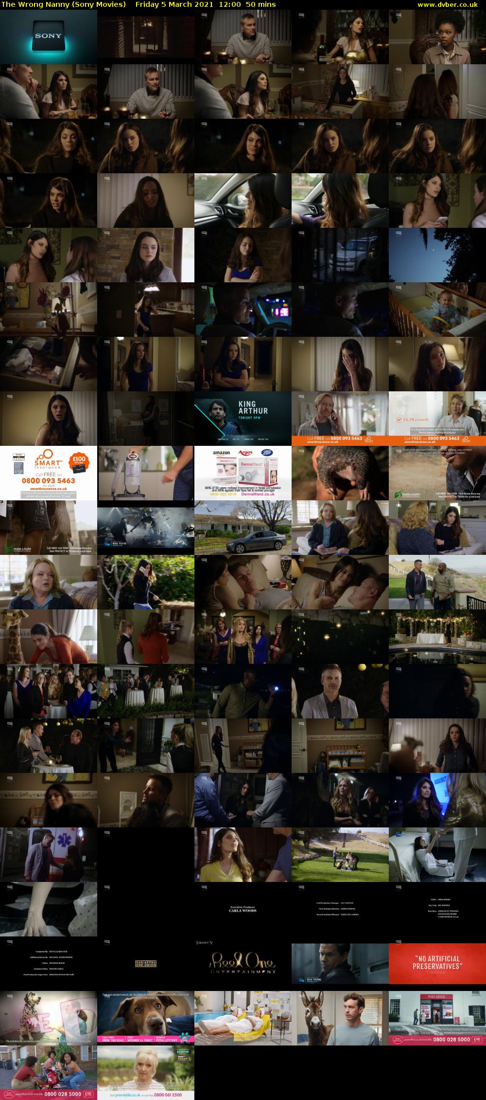 The Wrong Nanny (Sony Movies) Friday 5 March 2021 12:00 - 12:50