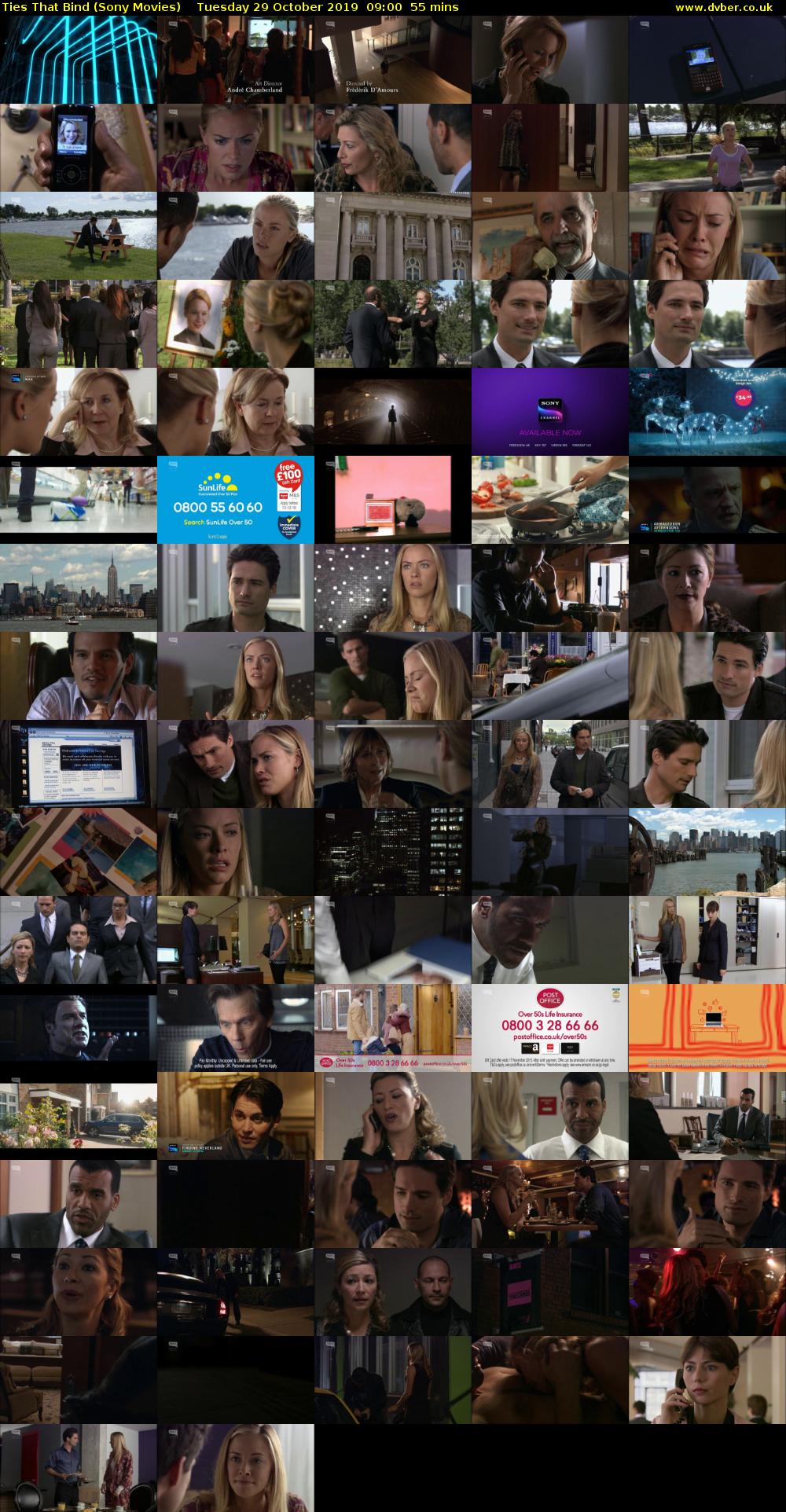 Ties That Bind (Sony Movies) Tuesday 29 October 2019 09:00 - 09:55