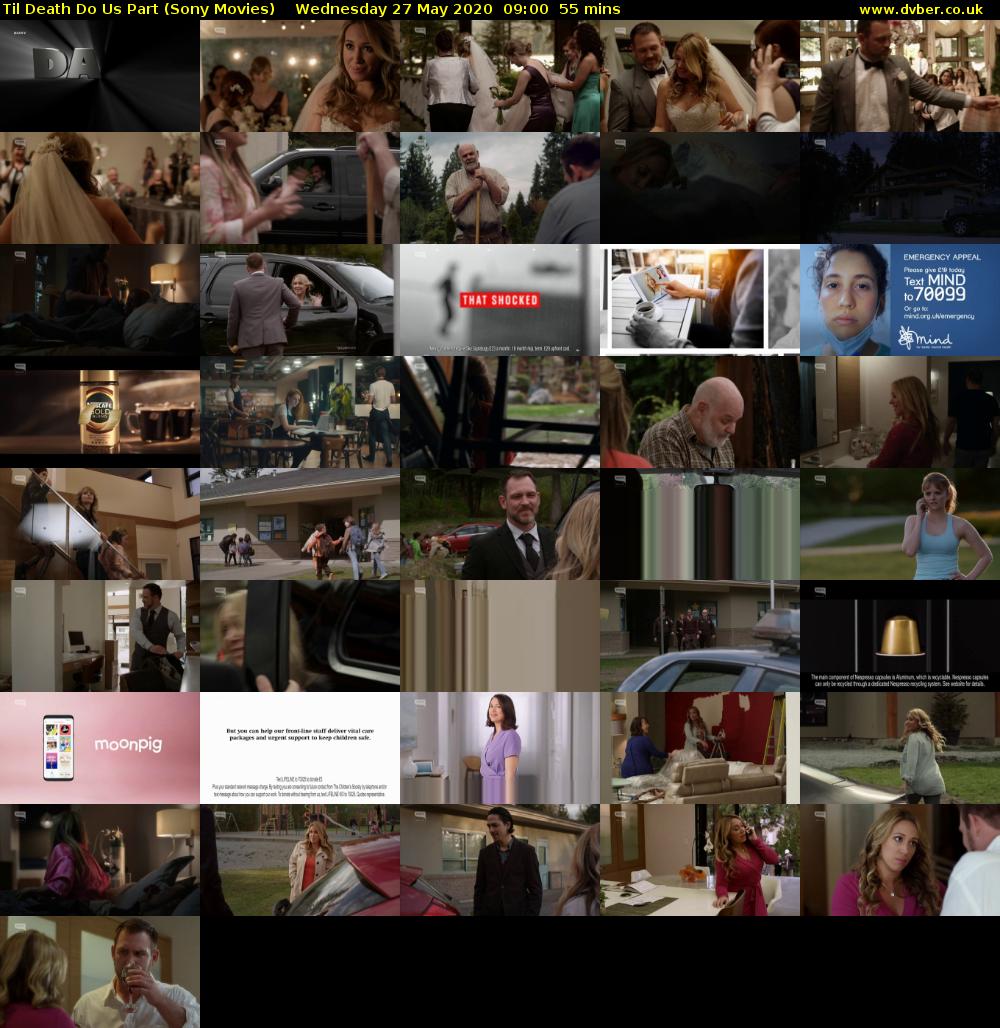 Til Death Do Us Part (Sony Movies) Wednesday 27 May 2020 09:00 - 09:55