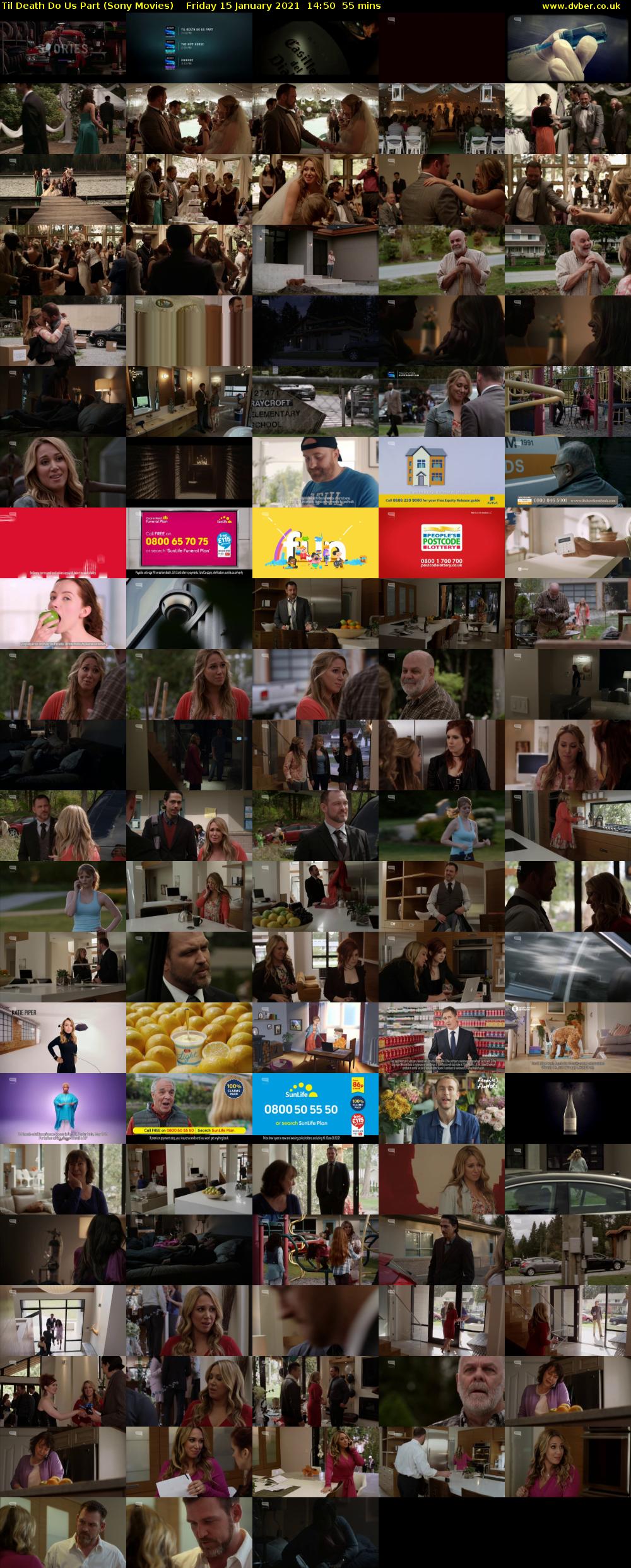 Til Death Do Us Part (Sony Movies) Friday 15 January 2021 14:50 - 15:45