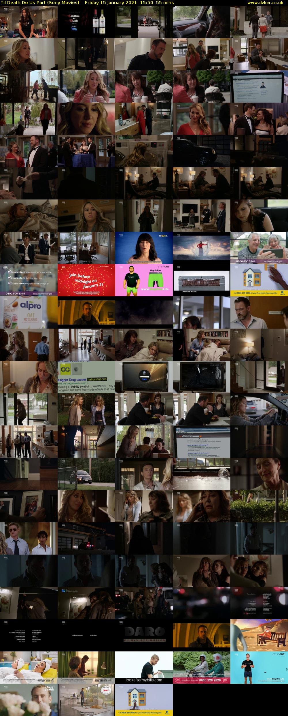 Til Death Do Us Part (Sony Movies) Friday 15 January 2021 15:50 - 16:45