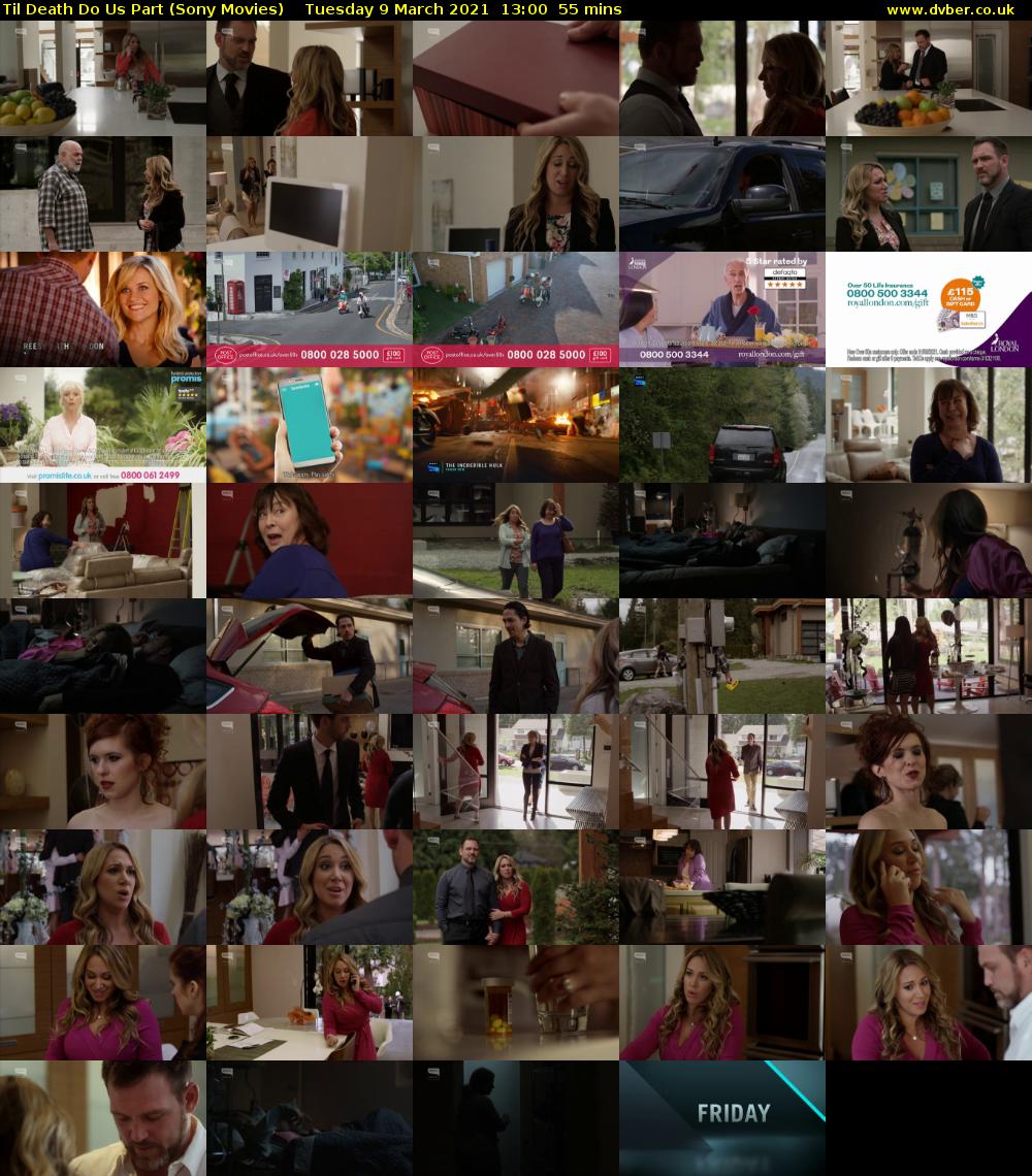 Til Death Do Us Part (Sony Movies) Tuesday 9 March 2021 13:00 - 13:55
