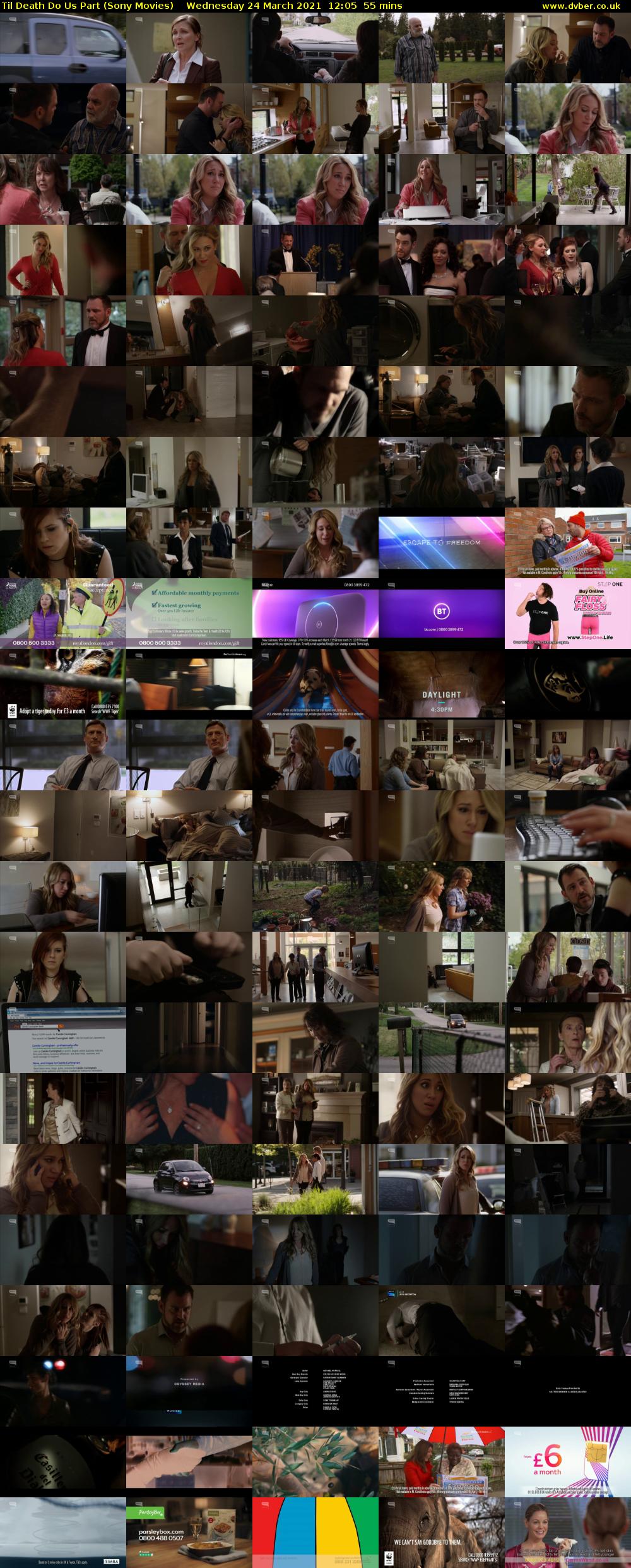 Til Death Do Us Part (Sony Movies) Wednesday 24 March 2021 12:05 - 13:00