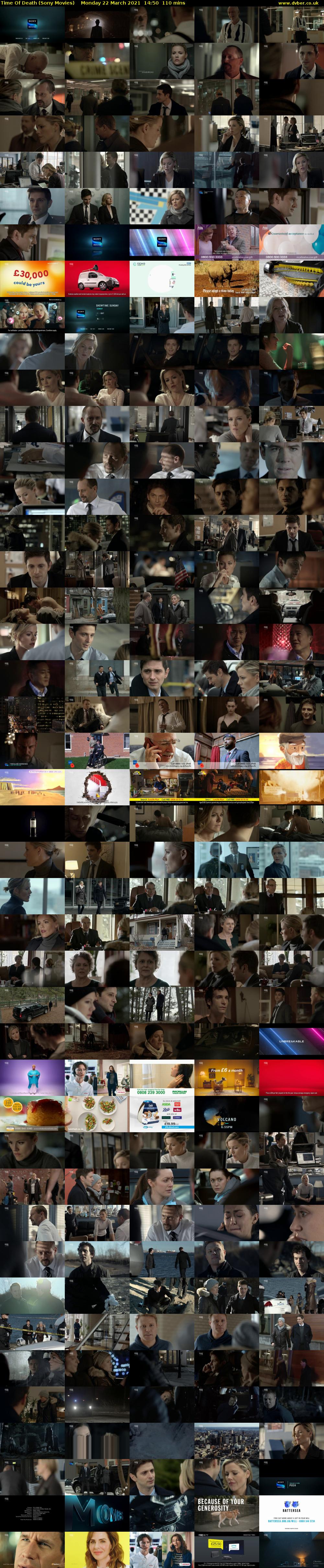 Time Of Death (Sony Movies) Monday 22 March 2021 14:50 - 16:40