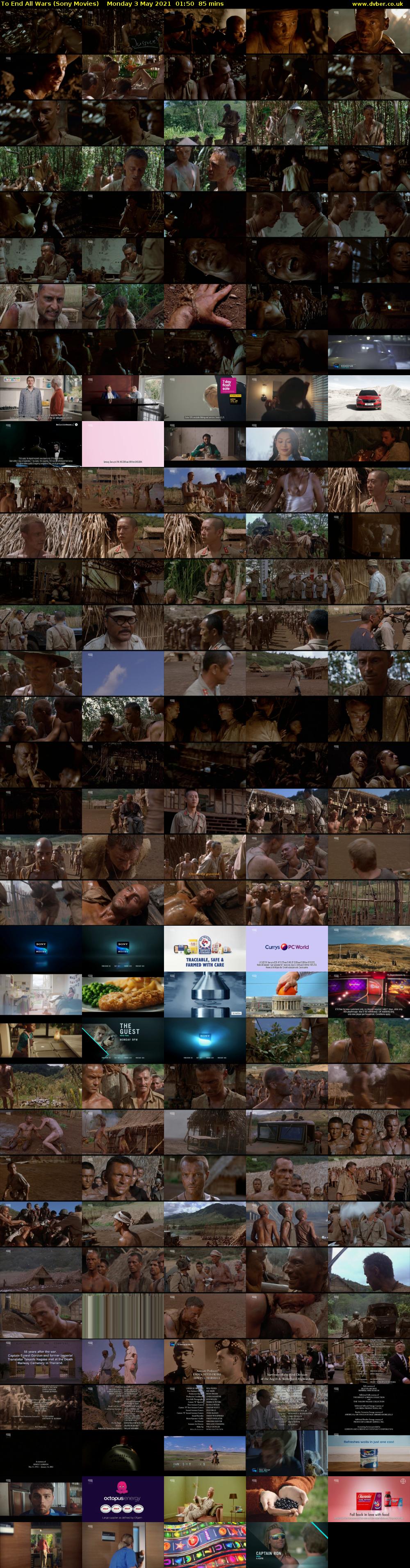 To End All Wars (Sony Movies) Monday 3 May 2021 01:50 - 03:15