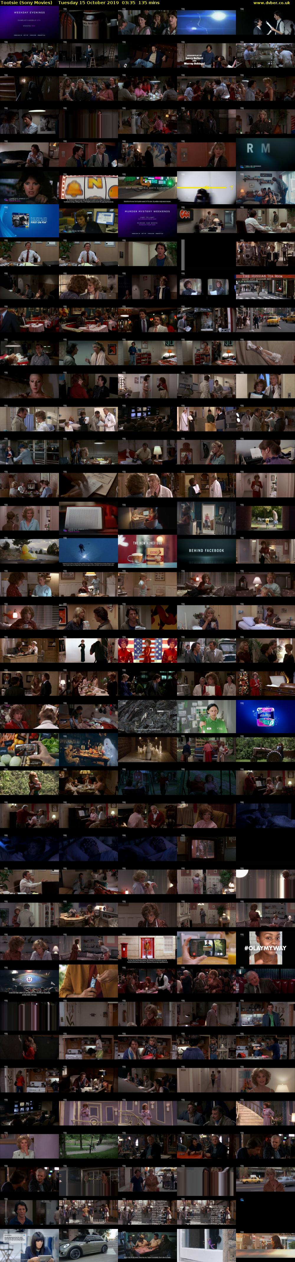 Tootsie (Sony Movies) Tuesday 15 October 2019 03:35 - 05:50