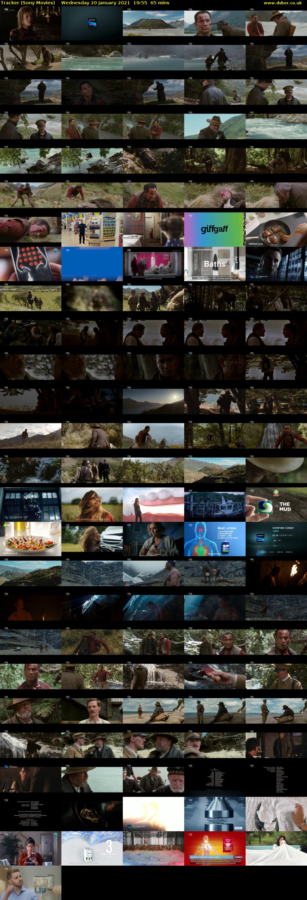 Tracker (Sony Movies) Wednesday 20 January 2021 19:55 - 21:00