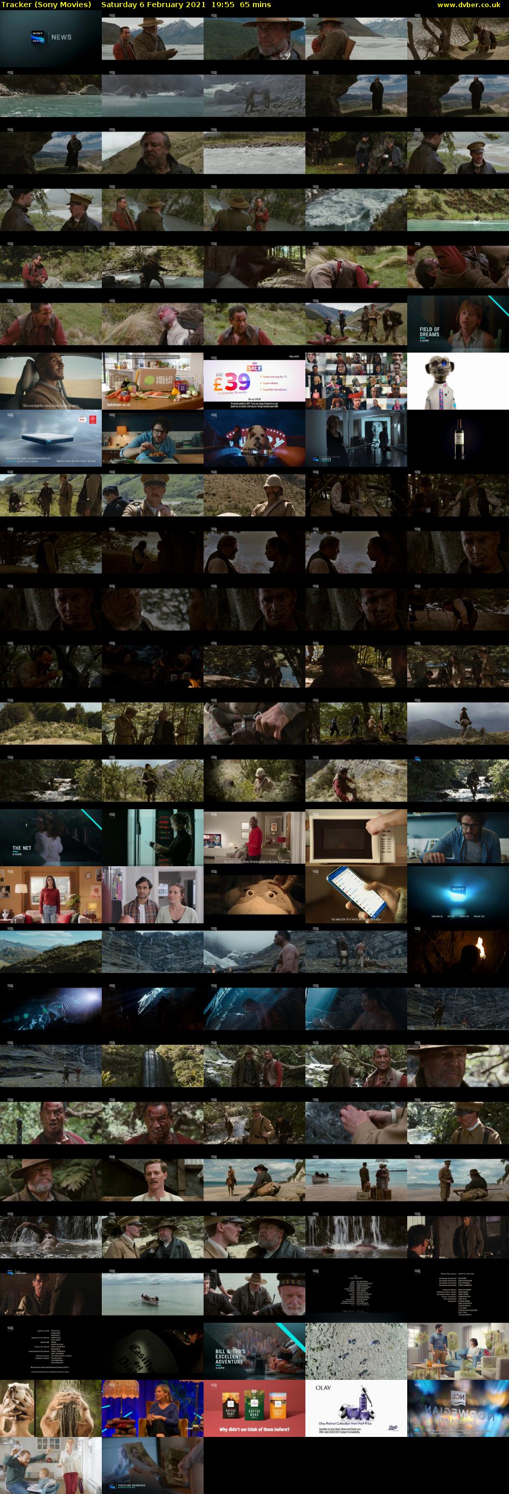 Tracker (Sony Movies) Saturday 6 February 2021 19:55 - 21:00