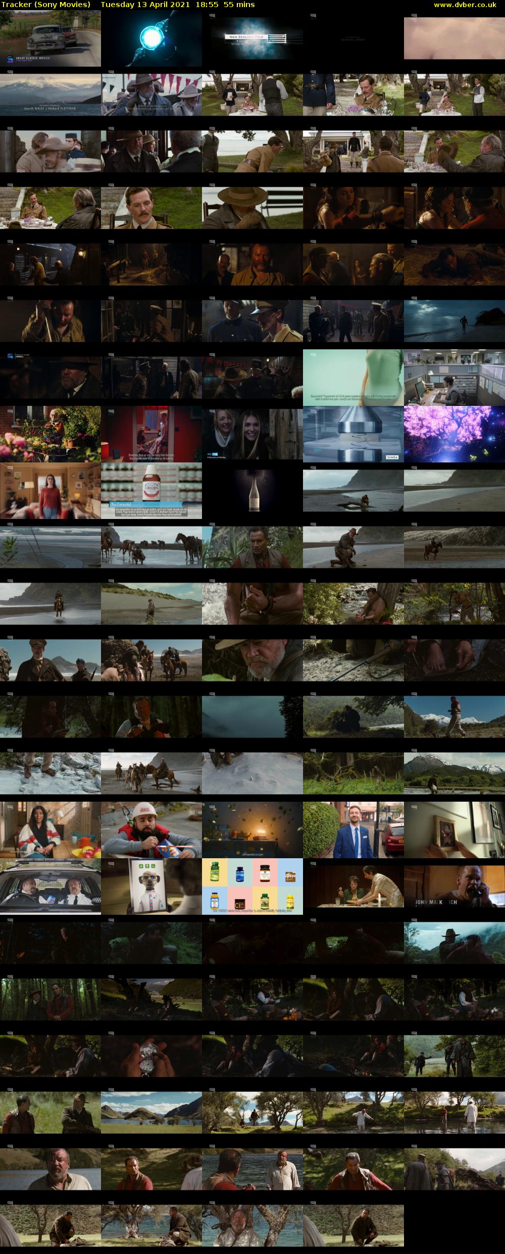 Tracker (Sony Movies) Tuesday 13 April 2021 18:55 - 19:50