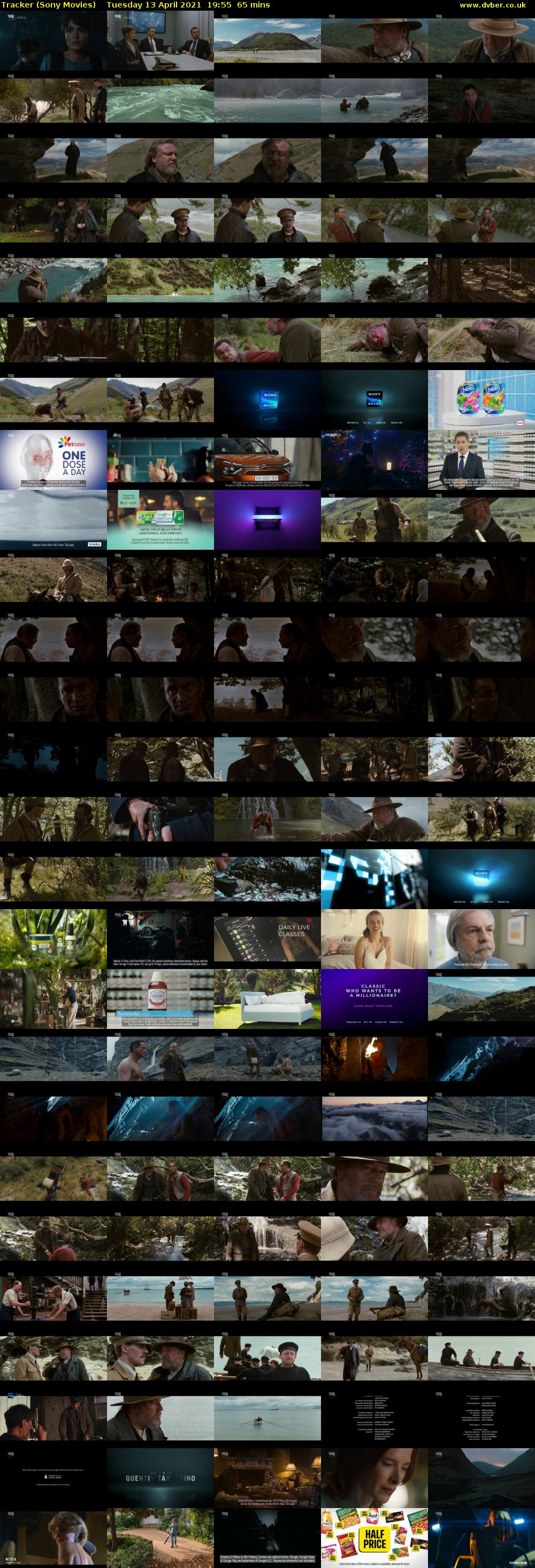 Tracker (Sony Movies) Tuesday 13 April 2021 19:55 - 21:00