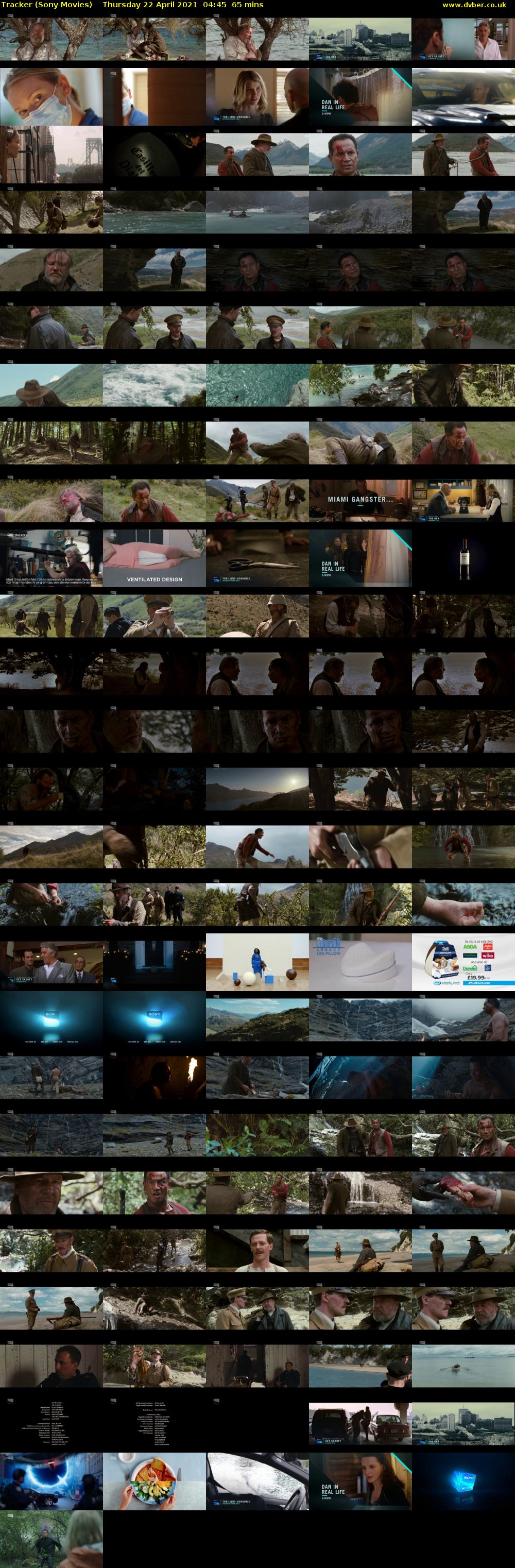 Tracker (Sony Movies) Thursday 22 April 2021 04:45 - 05:50