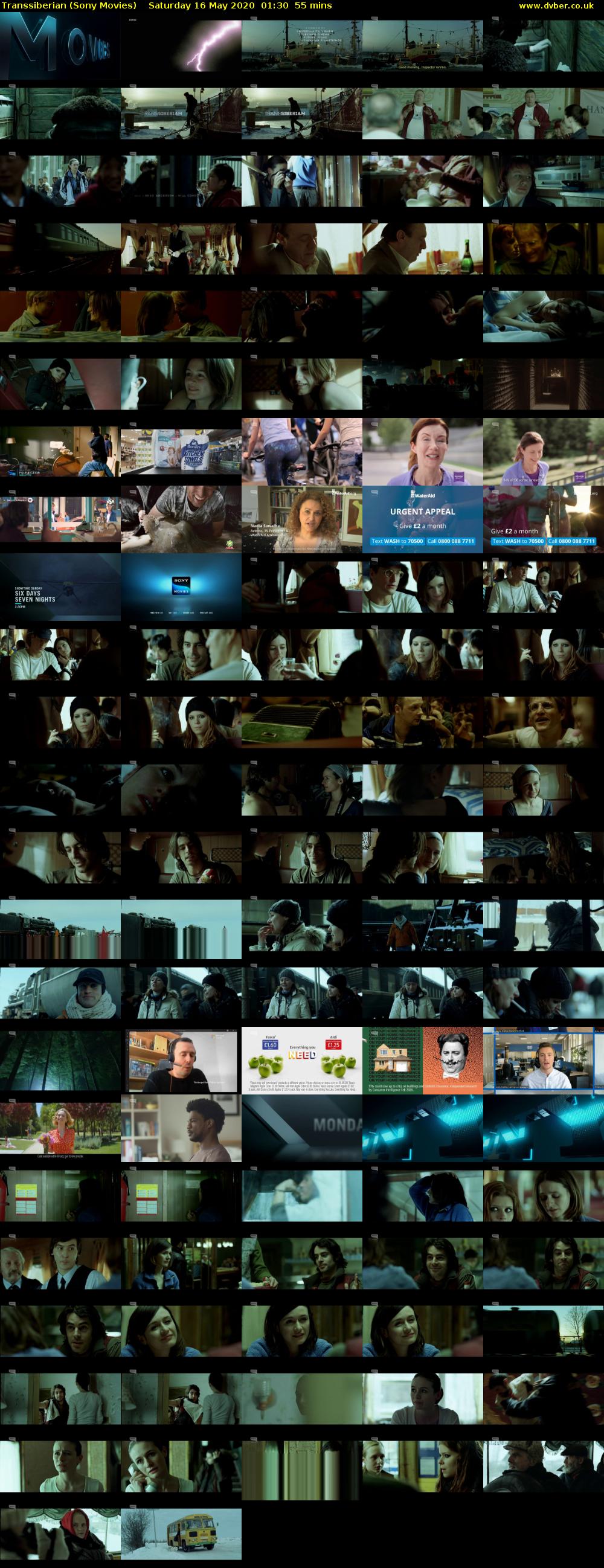 Transsiberian (Sony Movies) Saturday 16 May 2020 01:30 - 02:25
