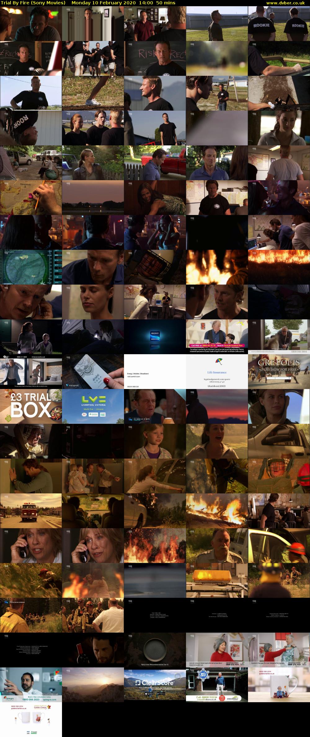 Trial By Fire (Sony Movies) Monday 10 February 2020 14:00 - 14:50