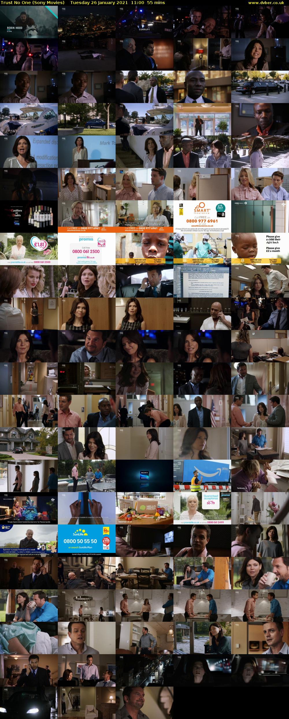 Trust No One (Sony Movies) Tuesday 26 January 2021 11:00 - 11:55