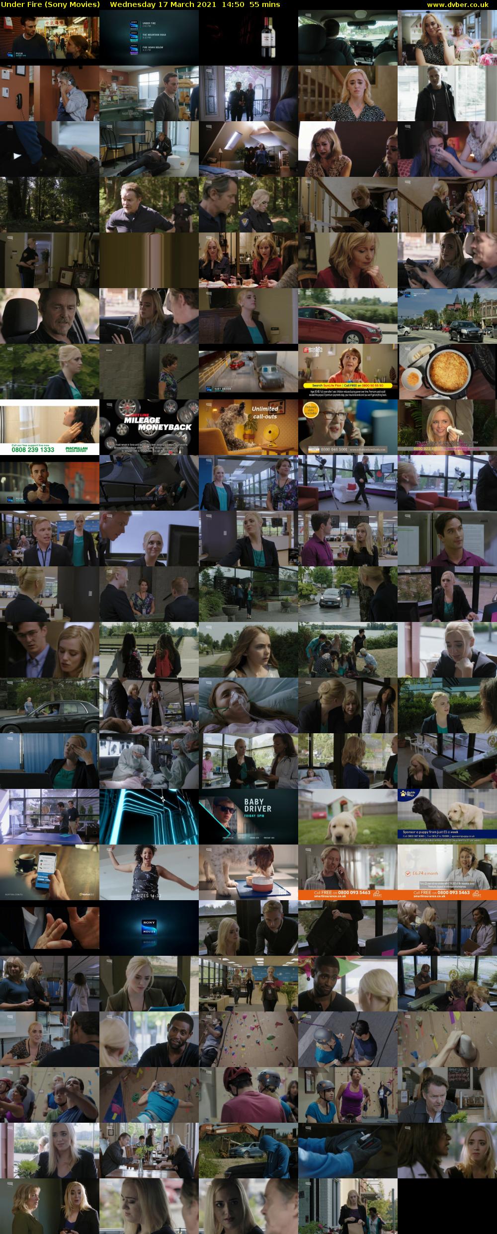 Under Fire (Sony Movies) Wednesday 17 March 2021 14:50 - 15:45