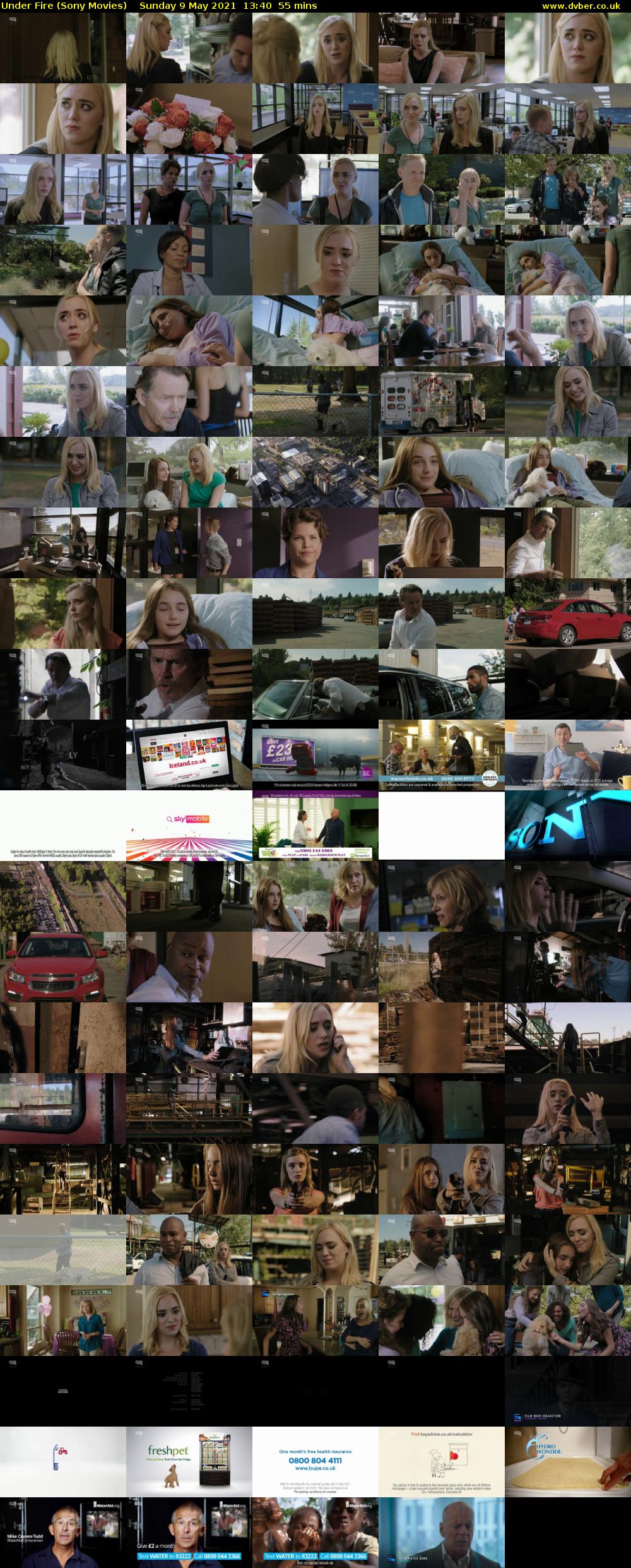 Under Fire (Sony Movies) Sunday 9 May 2021 13:40 - 14:35