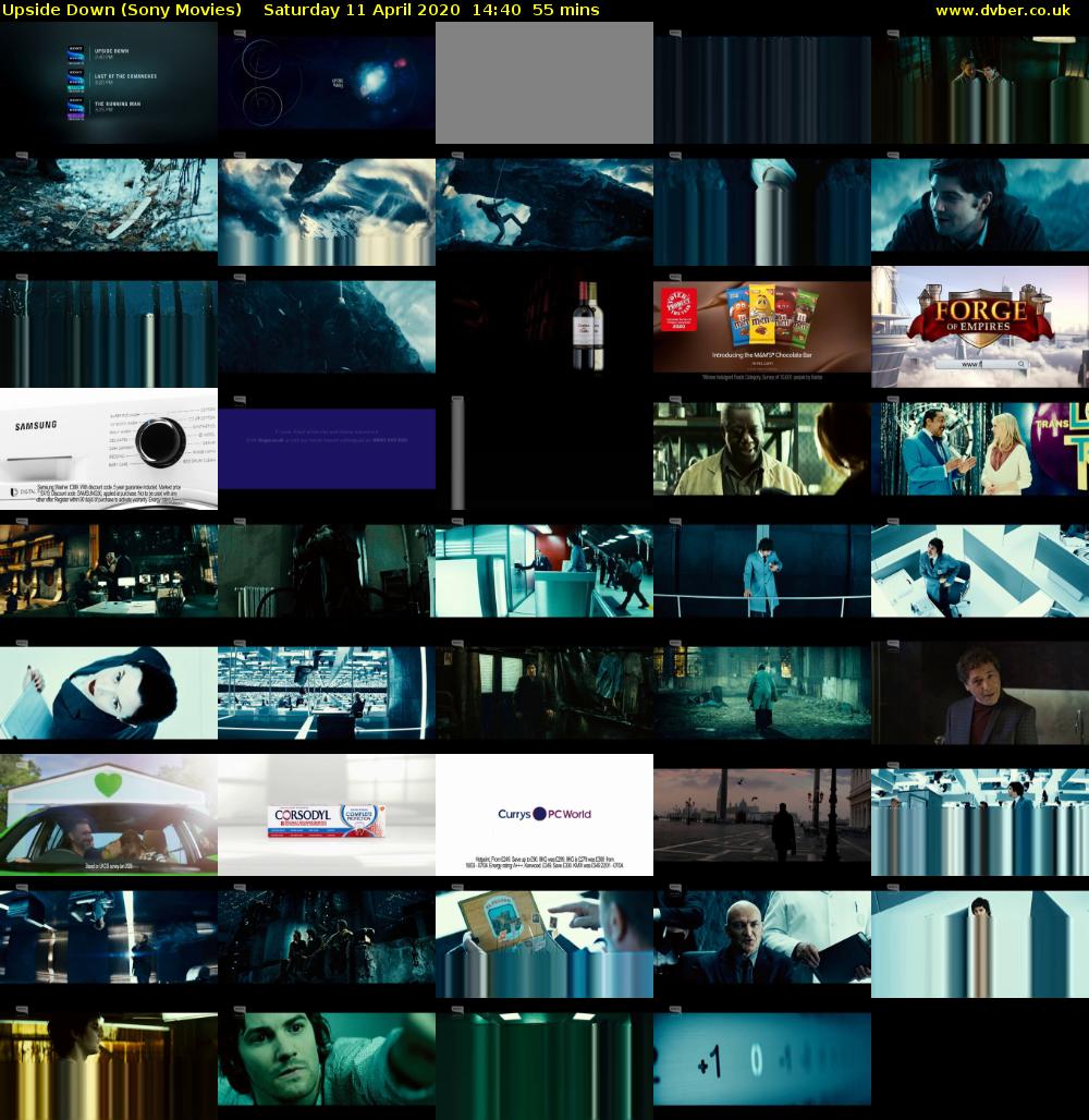 Upside Down (Sony Movies) Saturday 11 April 2020 14:40 - 15:35