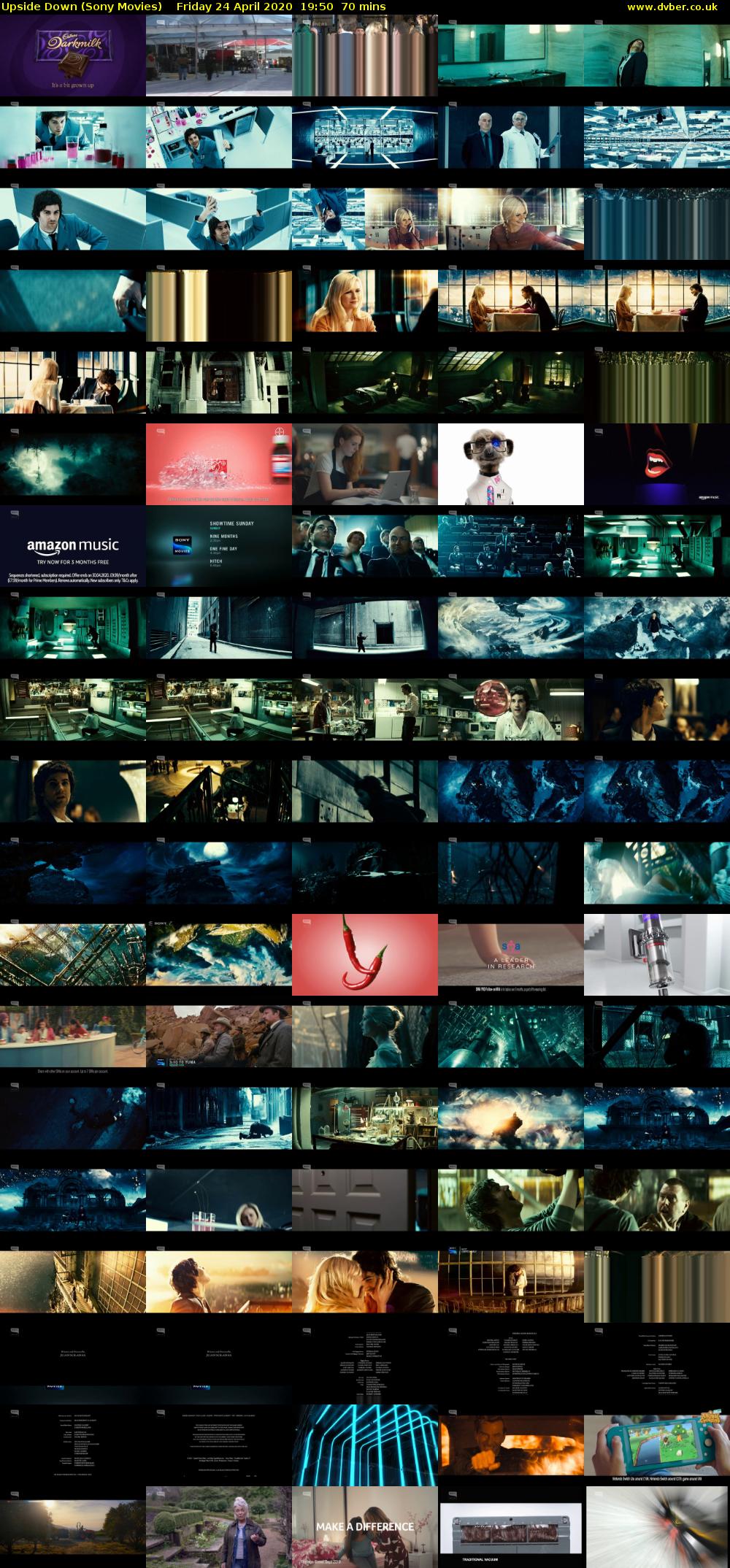 Upside Down (Sony Movies) Friday 24 April 2020 19:50 - 21:00