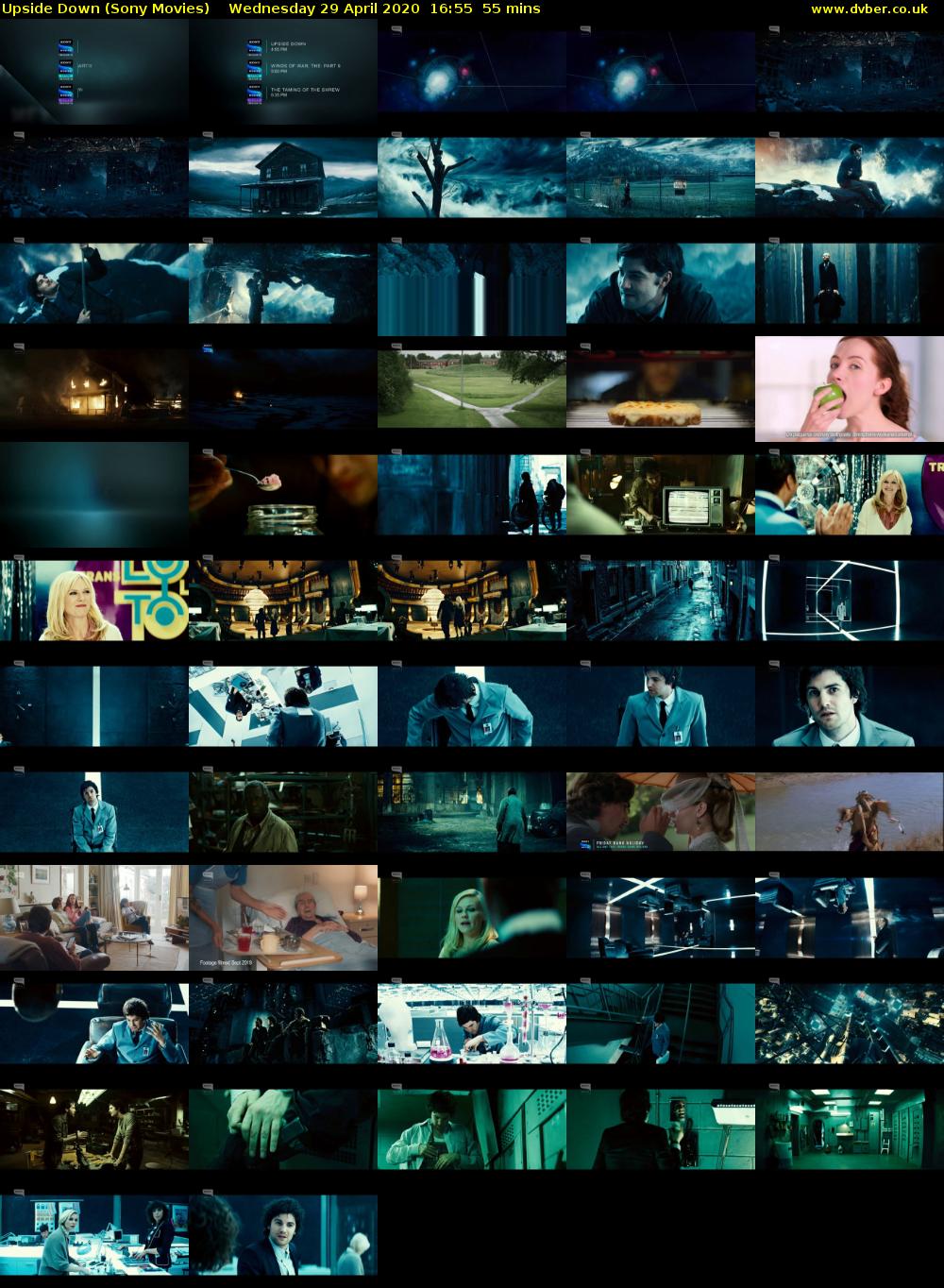 Upside Down (Sony Movies) Wednesday 29 April 2020 16:55 - 17:50