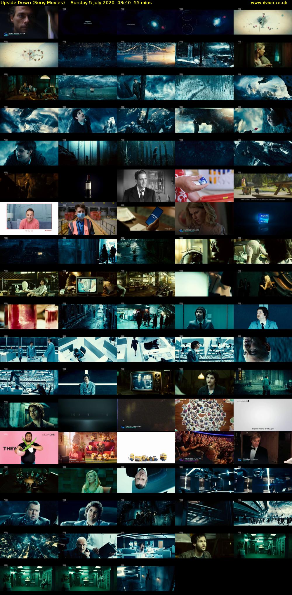 Upside Down (Sony Movies) Sunday 5 July 2020 03:40 - 04:35
