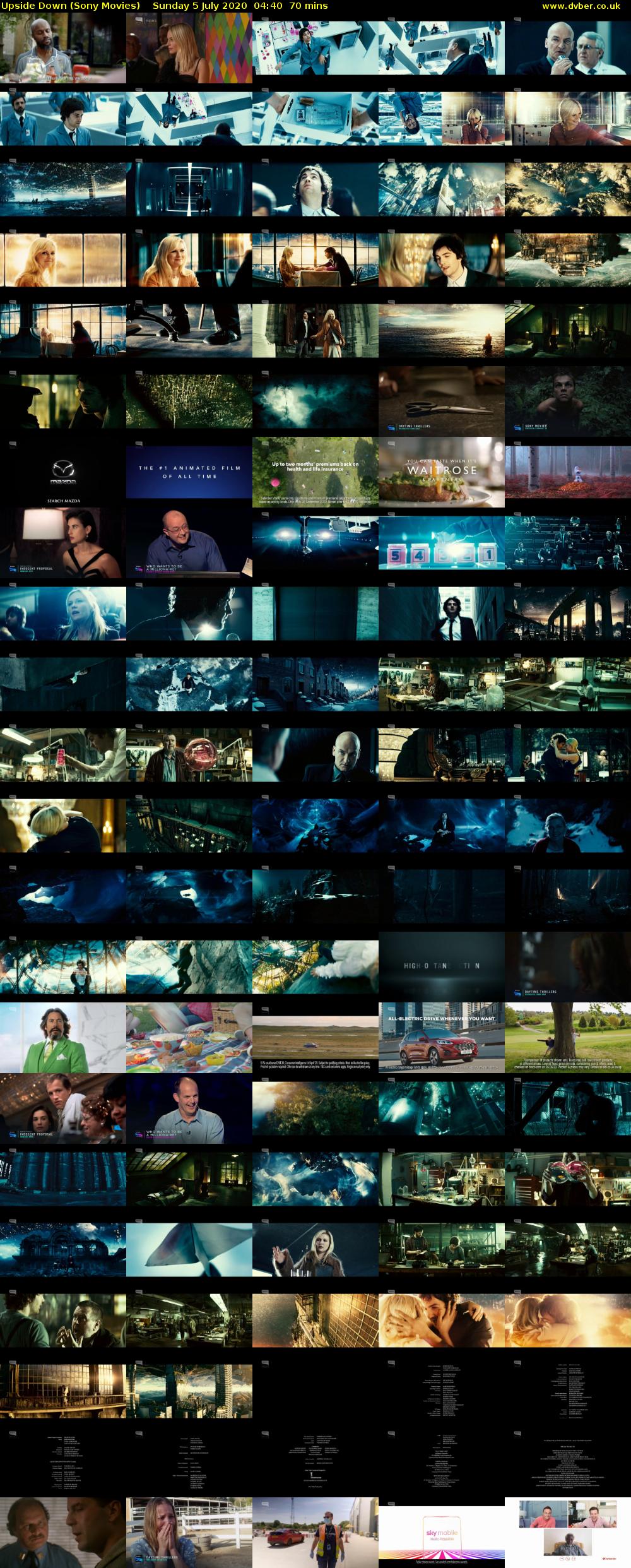 Upside Down (Sony Movies) Sunday 5 July 2020 04:40 - 05:50