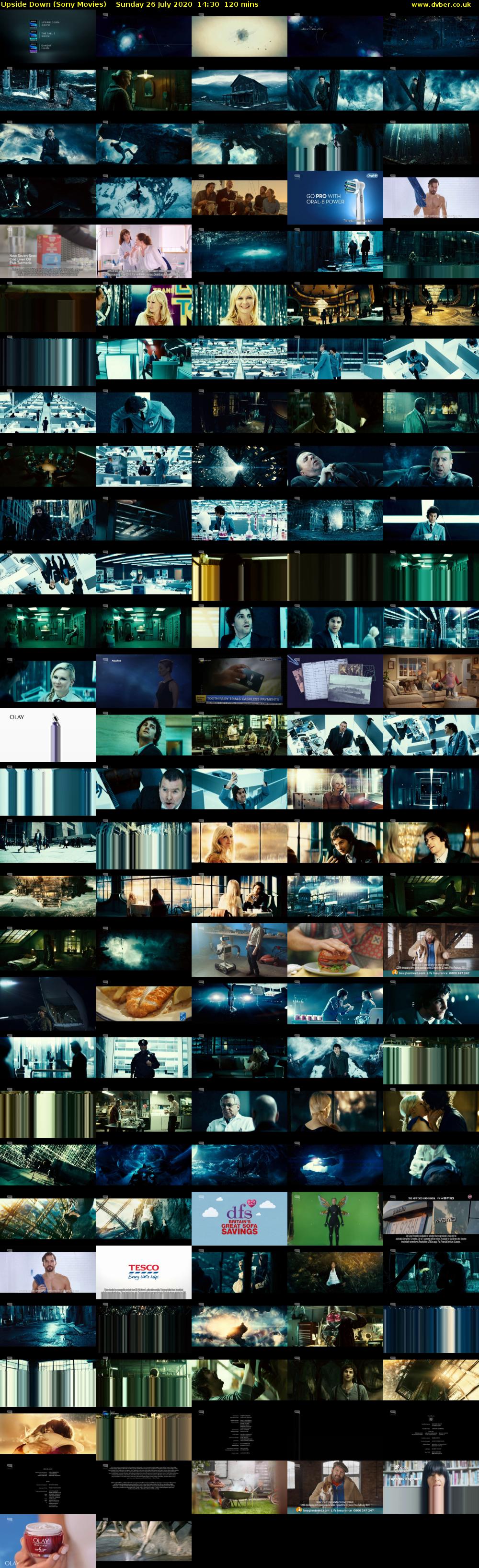 Upside Down (Sony Movies) Sunday 26 July 2020 14:30 - 16:30