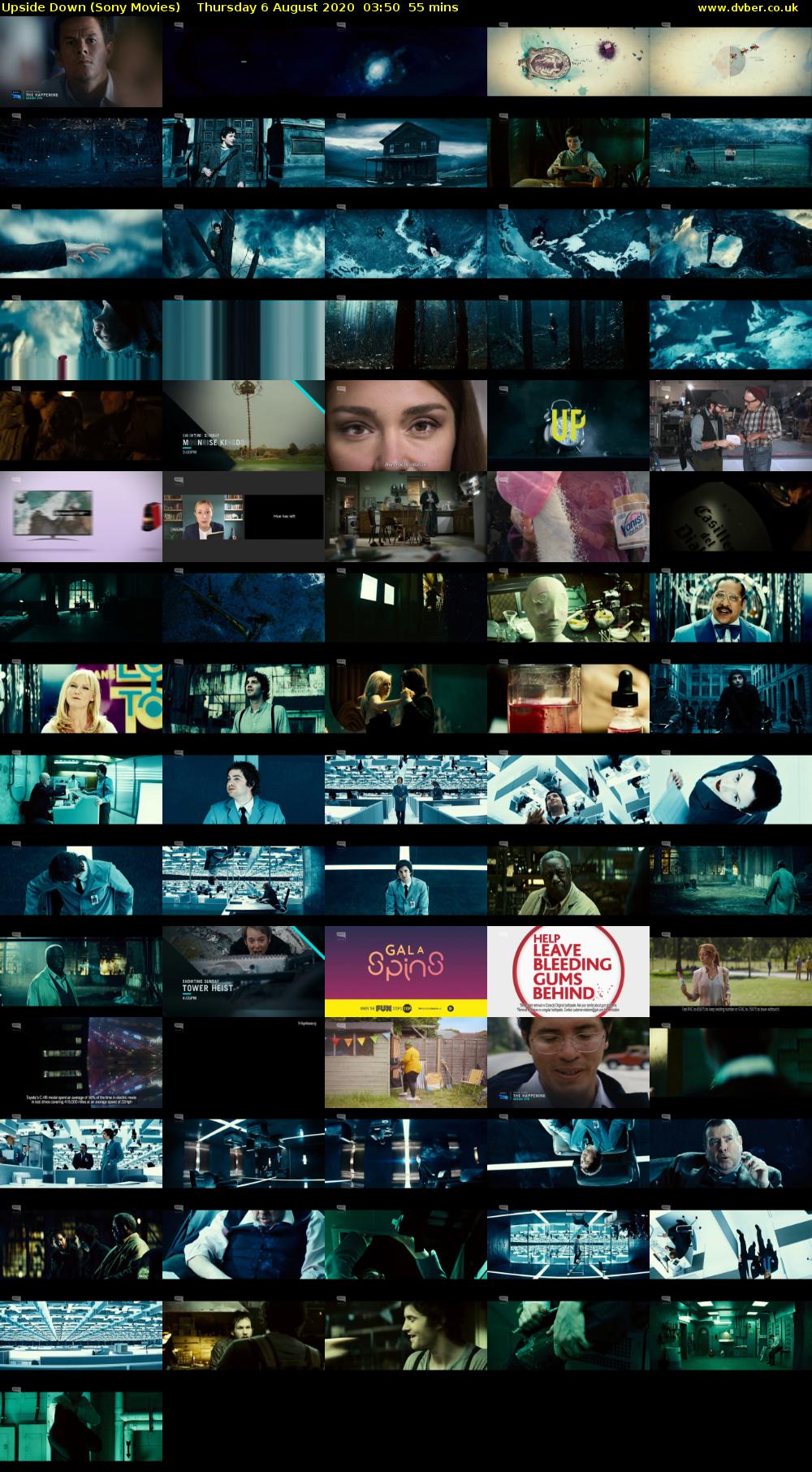 Upside Down (Sony Movies) Thursday 6 August 2020 03:50 - 04:45