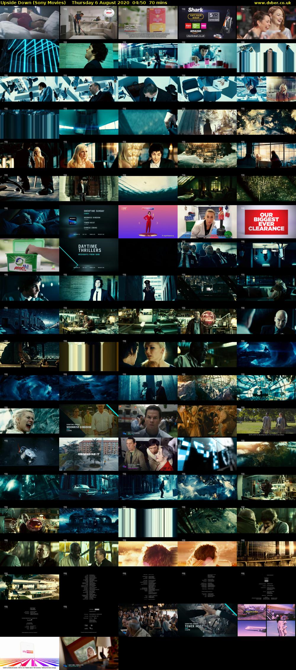 Upside Down (Sony Movies) Thursday 6 August 2020 04:50 - 06:00