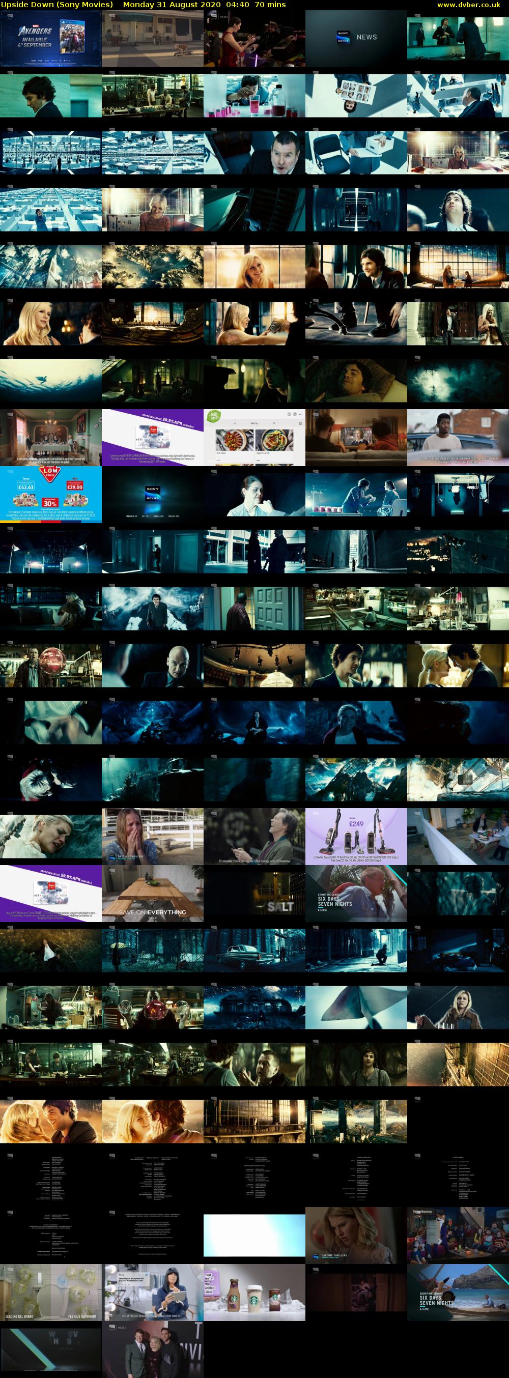 Upside Down (Sony Movies) Monday 31 August 2020 04:40 - 05:50