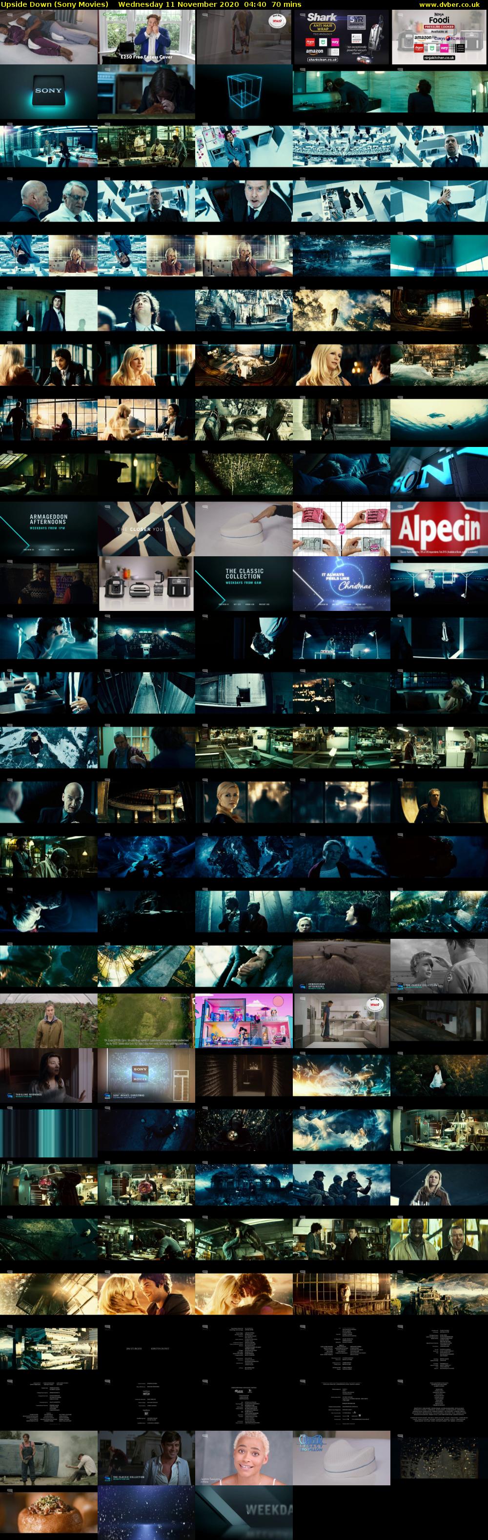 Upside Down (Sony Movies) Wednesday 11 November 2020 04:40 - 05:50