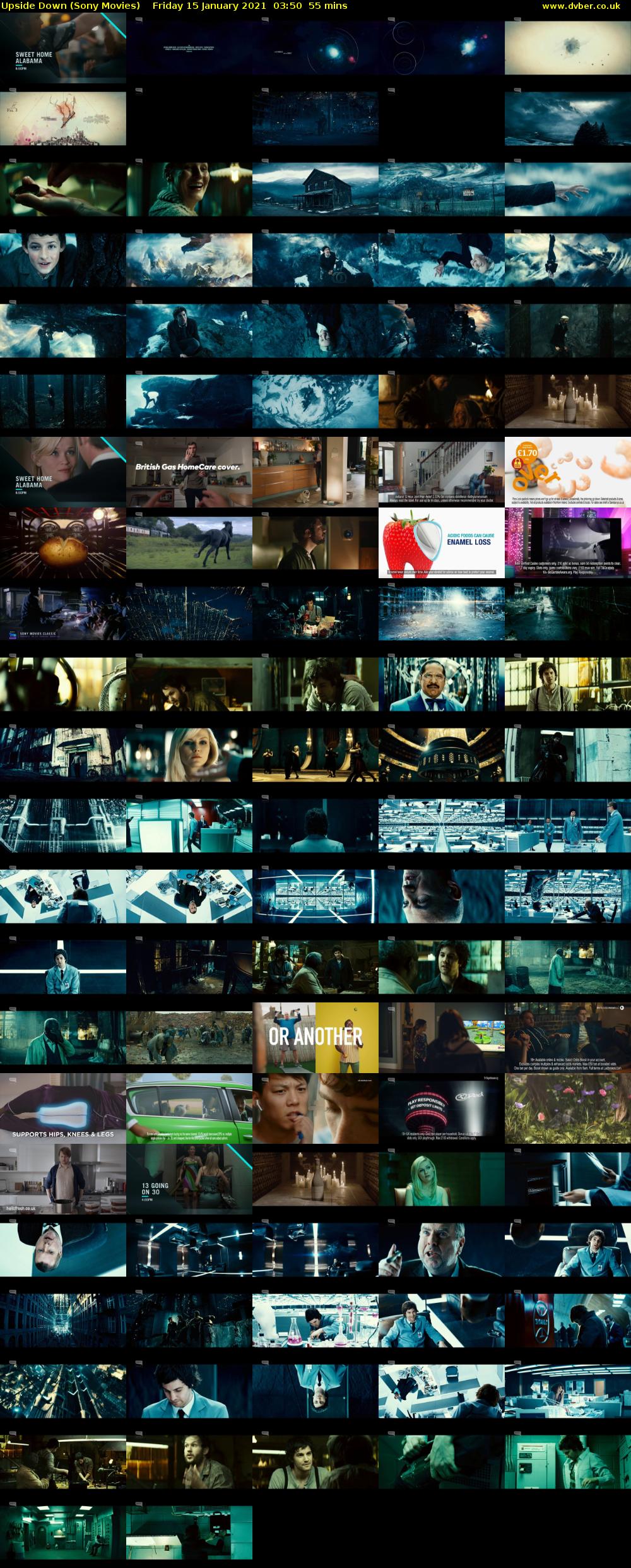 Upside Down (Sony Movies) Friday 15 January 2021 03:50 - 04:45