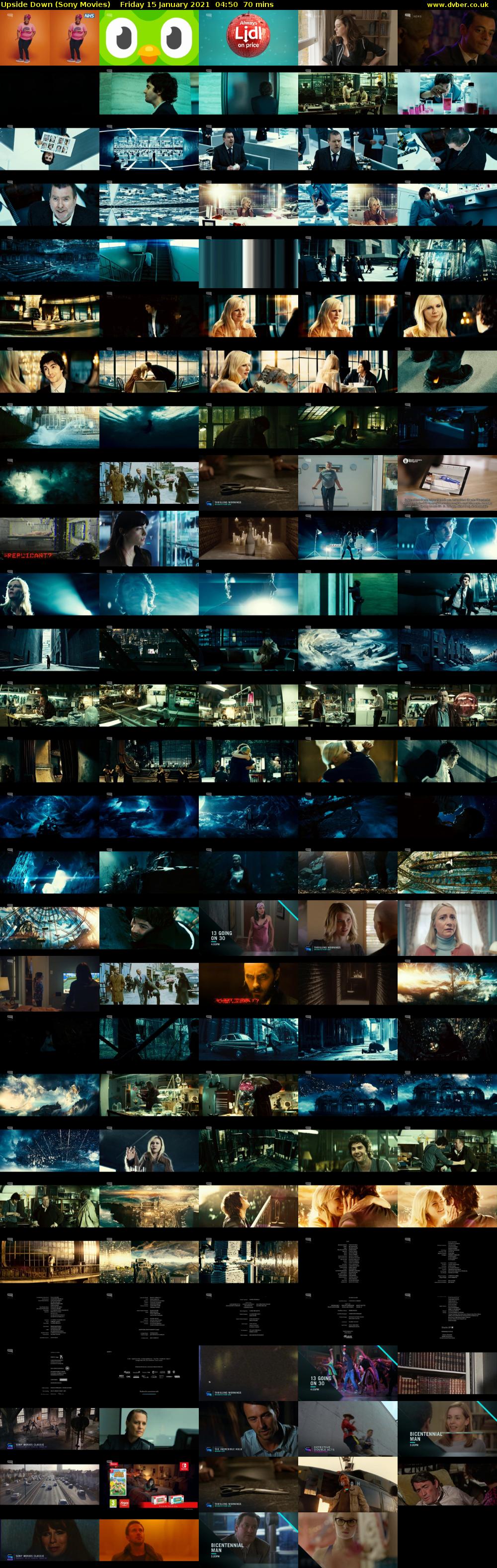 Upside Down (Sony Movies) Friday 15 January 2021 04:50 - 06:00