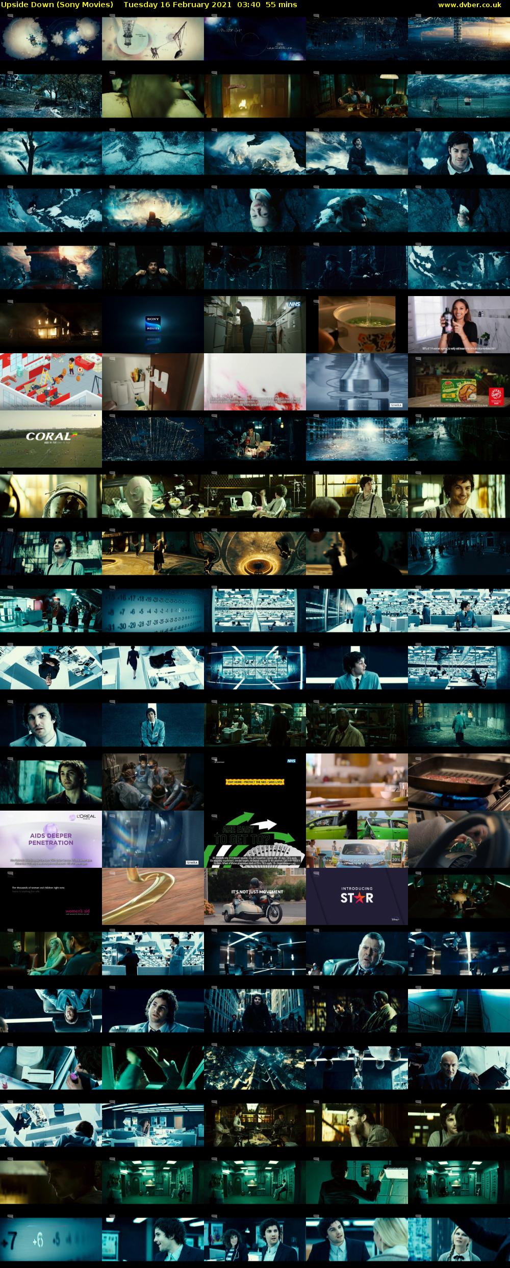 Upside Down (Sony Movies) Tuesday 16 February 2021 03:40 - 04:35