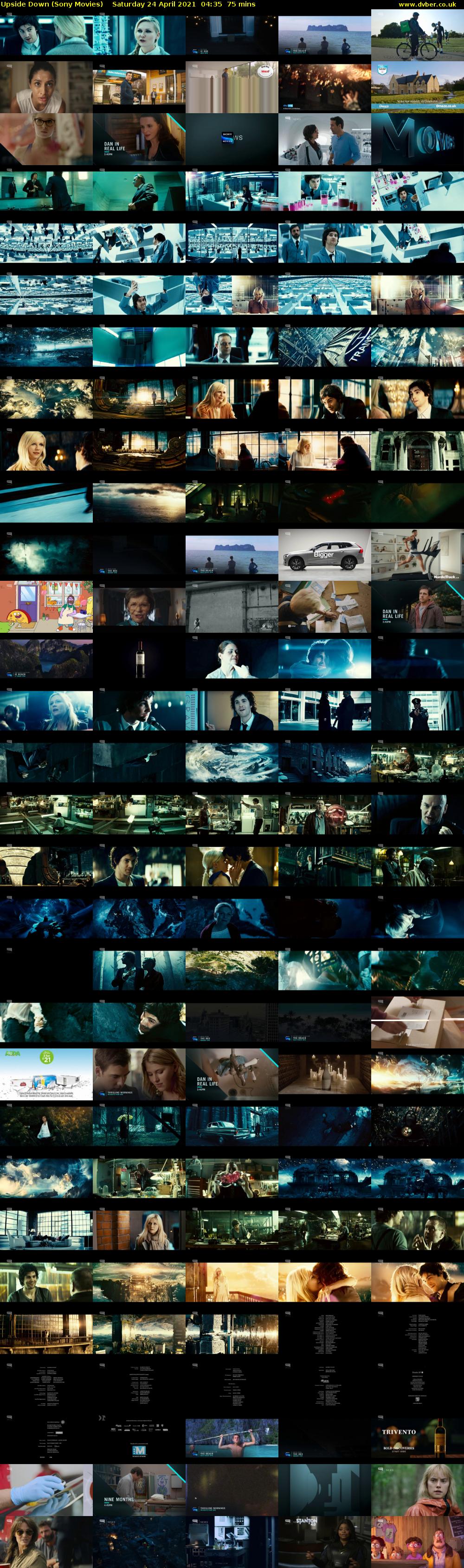 Upside Down (Sony Movies) Saturday 24 April 2021 04:35 - 05:50