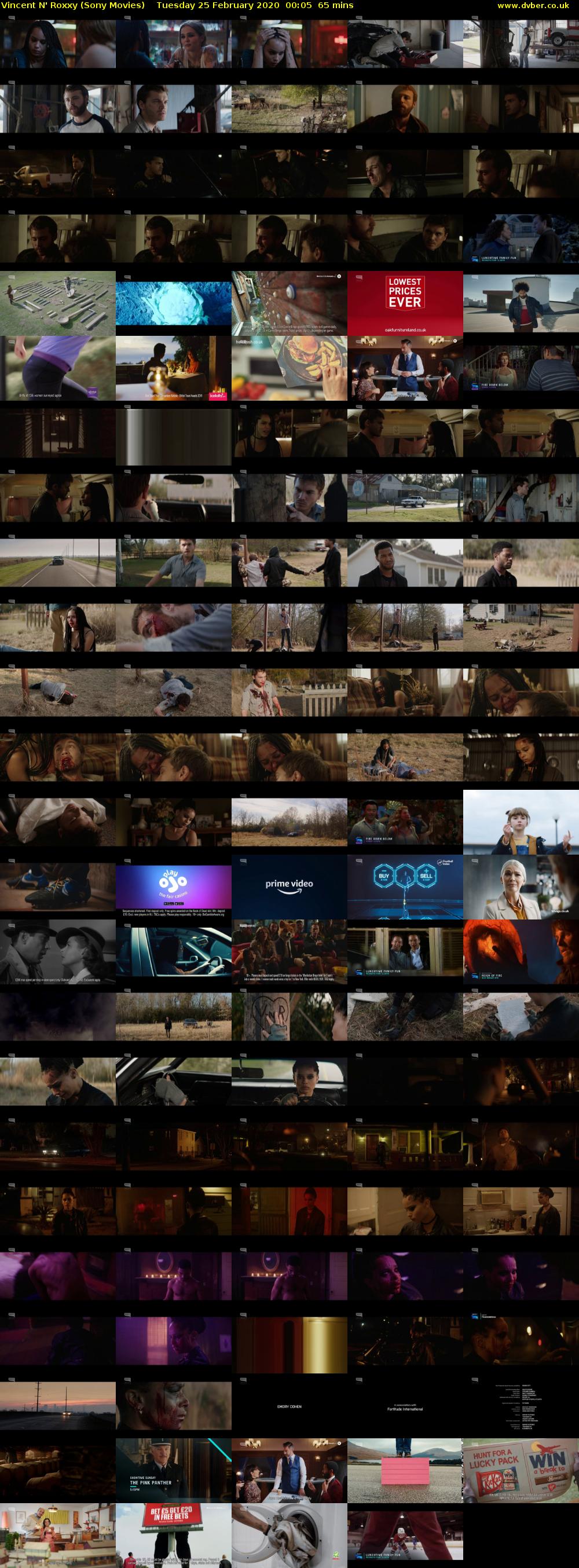 Vincent N' Roxxy (Sony Movies) Tuesday 25 February 2020 00:05 - 01:10
