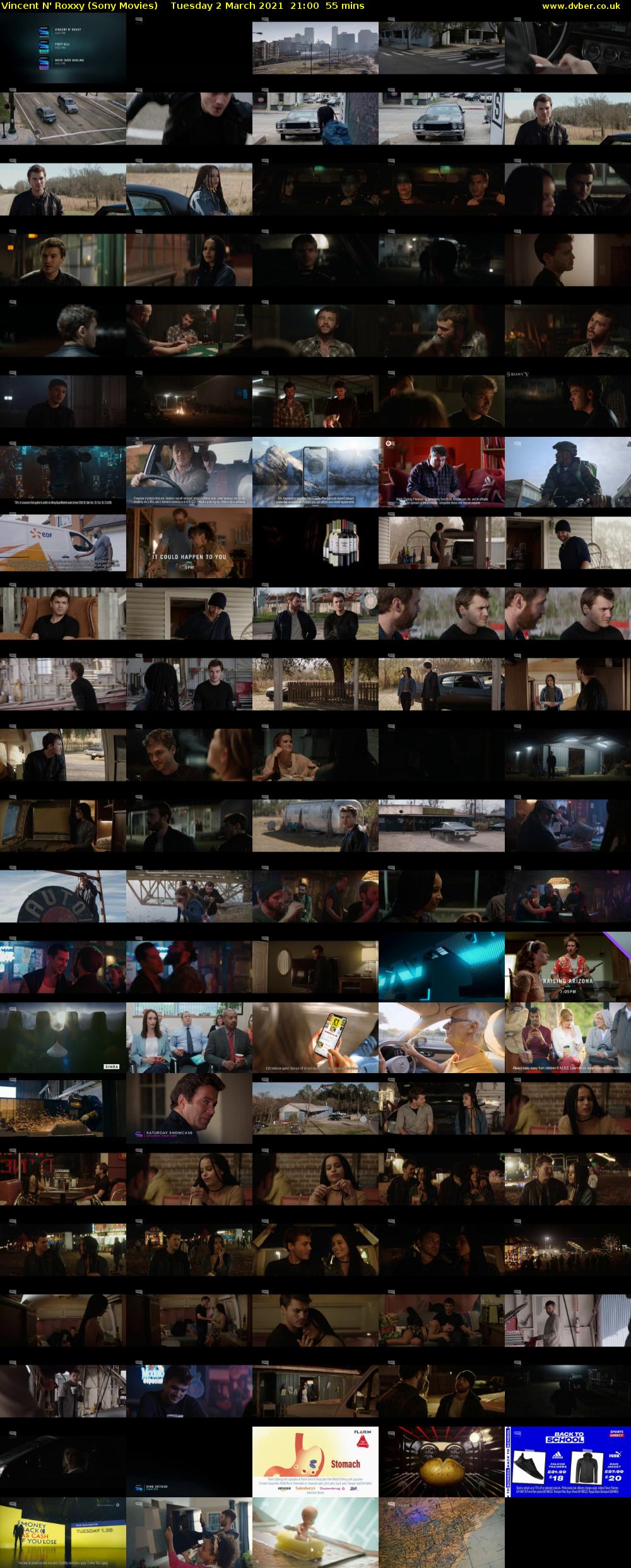 Vincent N' Roxxy (Sony Movies) Tuesday 2 March 2021 21:00 - 21:55