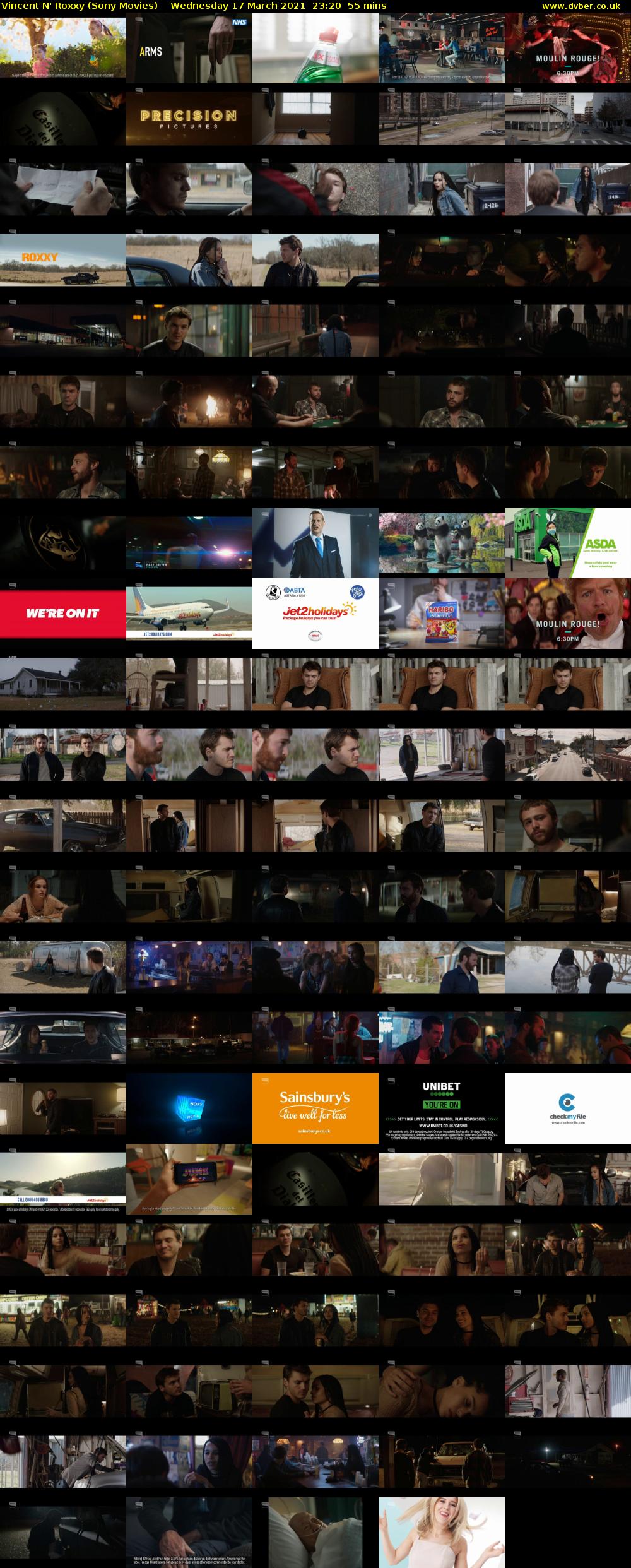 Vincent N' Roxxy (Sony Movies) Wednesday 17 March 2021 23:20 - 00:15
