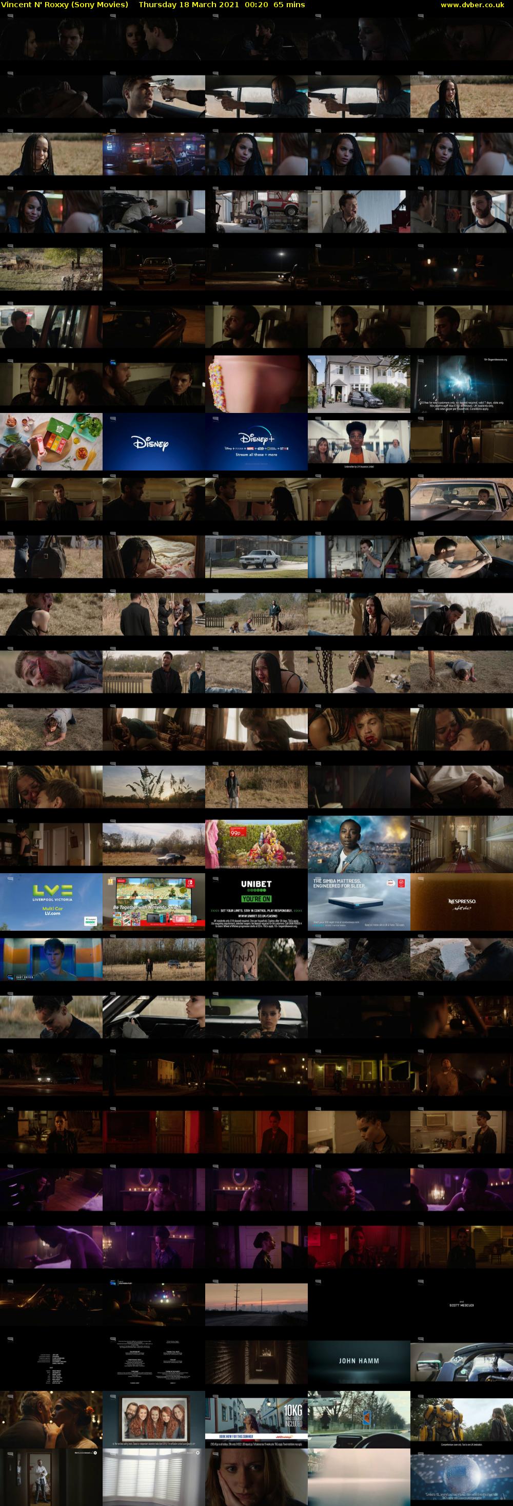 Vincent N' Roxxy (Sony Movies) Thursday 18 March 2021 00:20 - 01:25